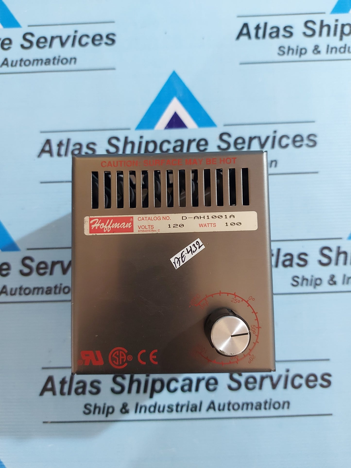 HOFFMAN D-AH1001A ELECTRIC HEATER