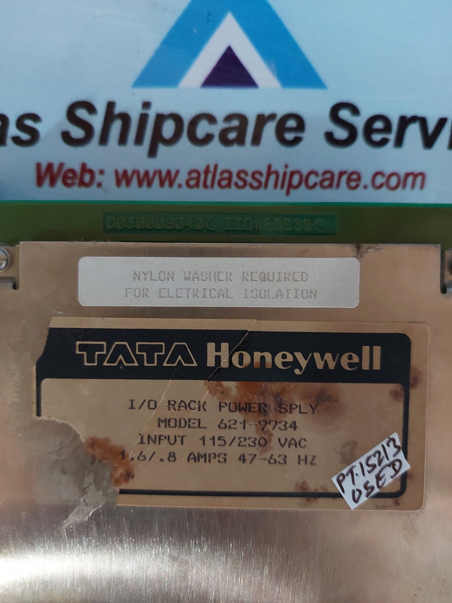 HONEYWELL 621-9934 I/O RACK POWER SUPPLY MODULE