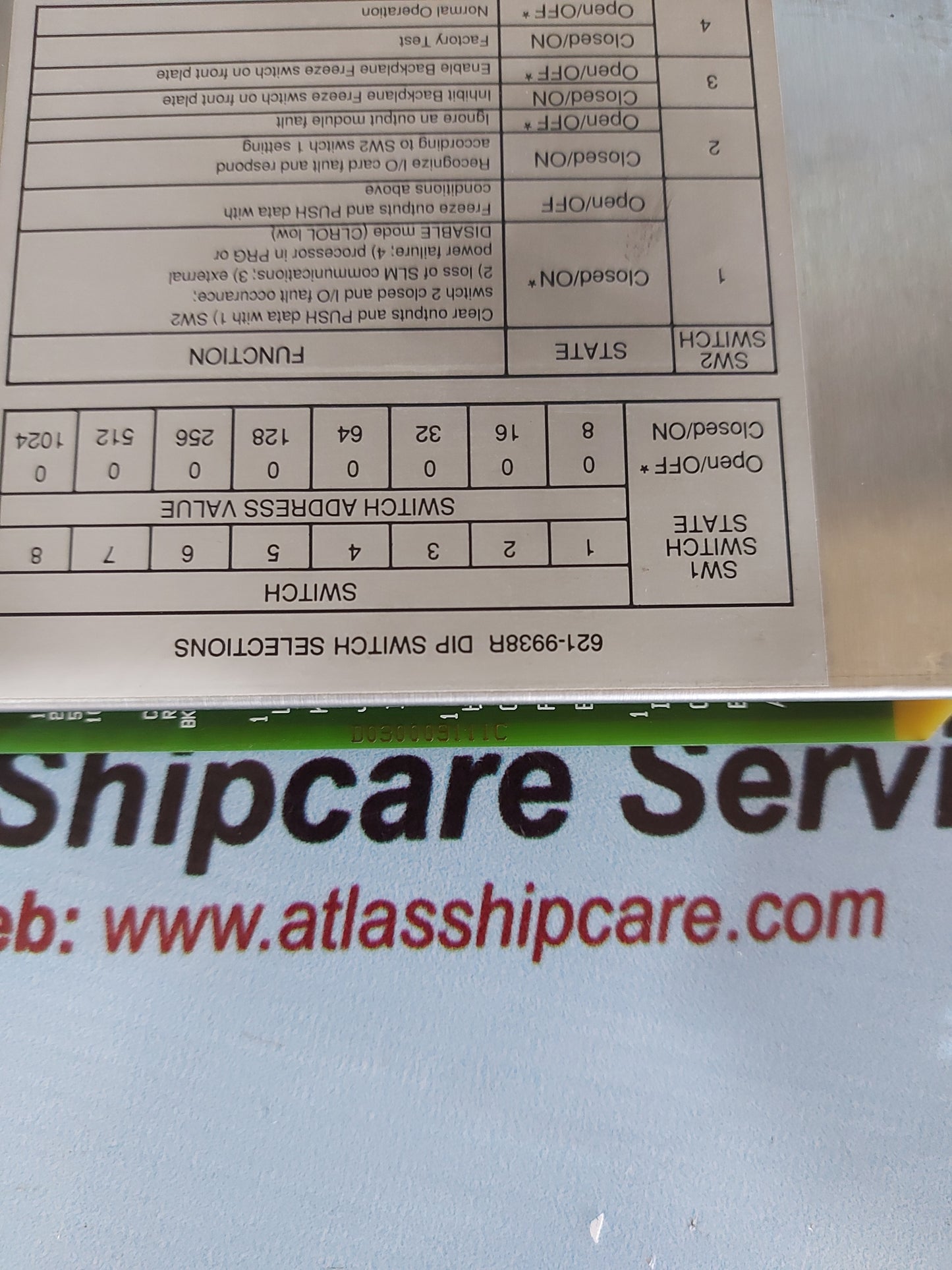 HONEYWELL 621-9938R SERIAL I/O MODULE