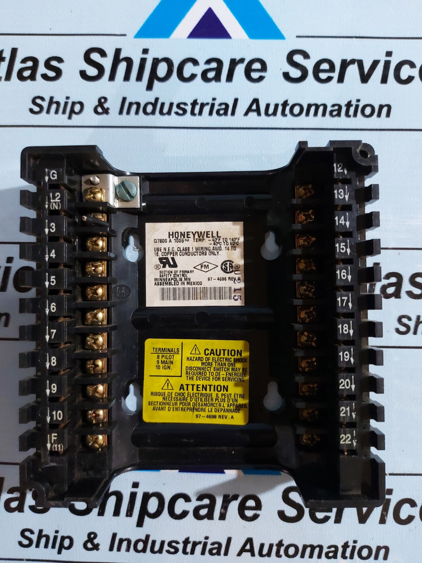 HONEYWELL CE-63AP3070/1 BURNER CONTROL