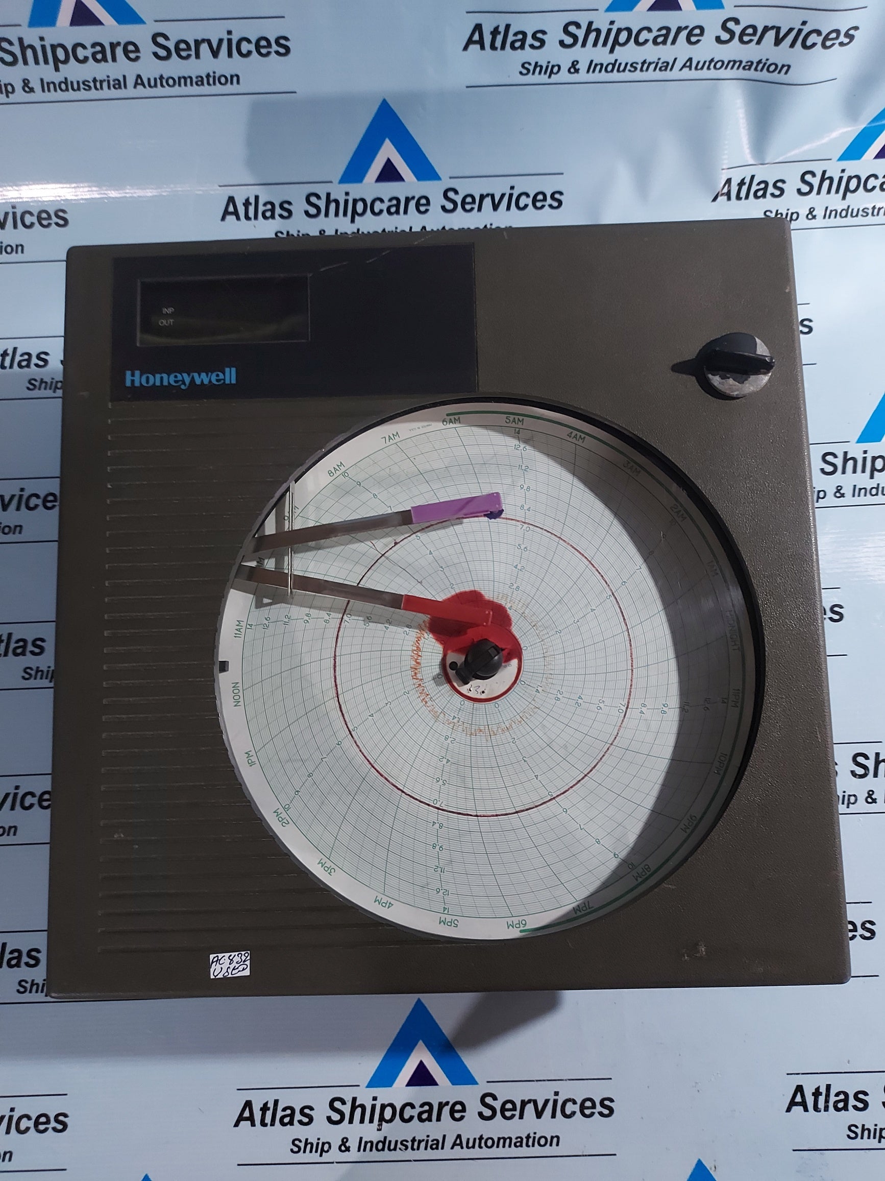 HONEYWELL DR4300 CIRCULAR CHART RECORDER Atlas Shipcare Services