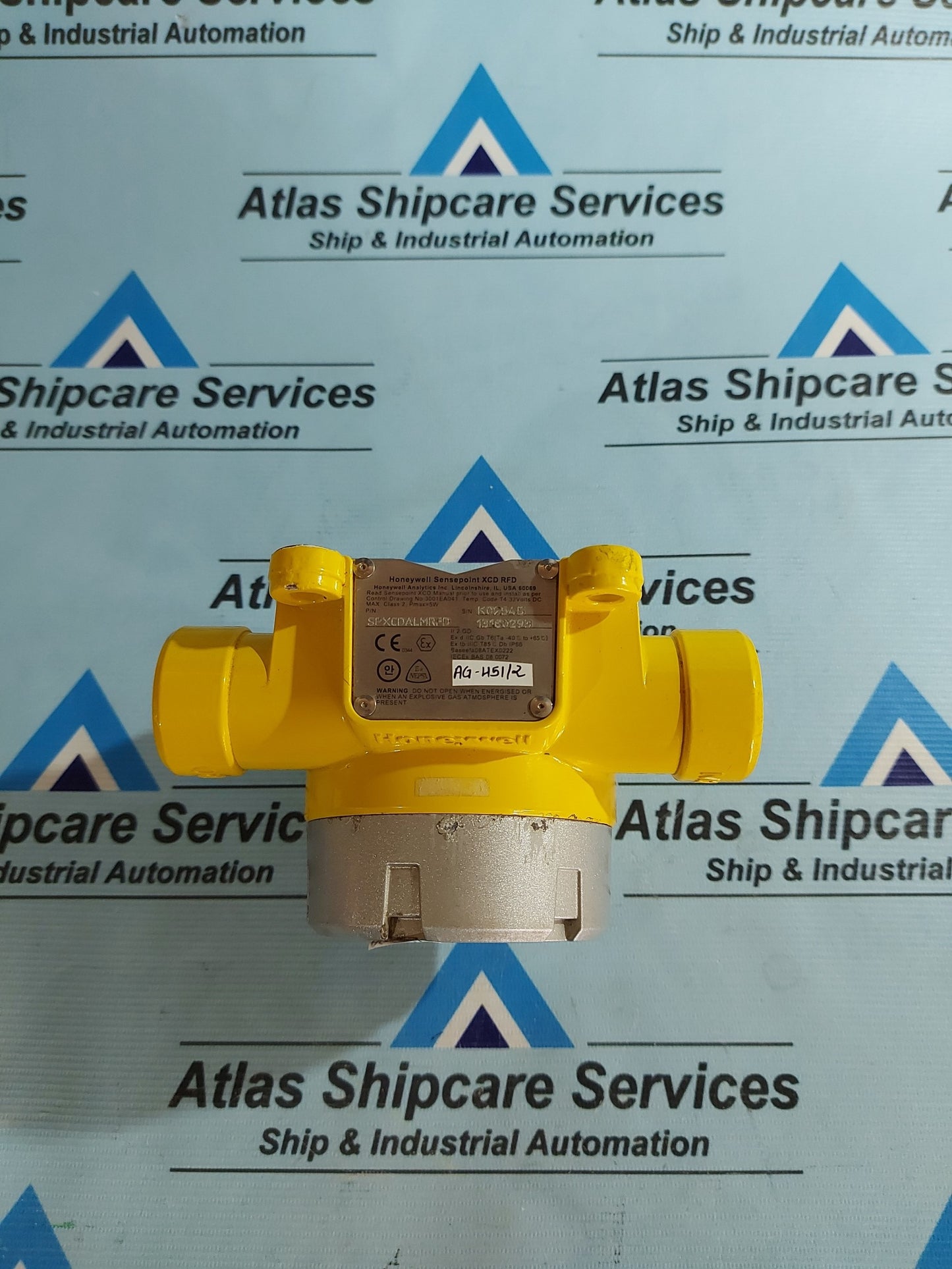 HONEYWELL SENSEPOINT XCD RFD TRANSMITTER SPXCDALMRFD AG451