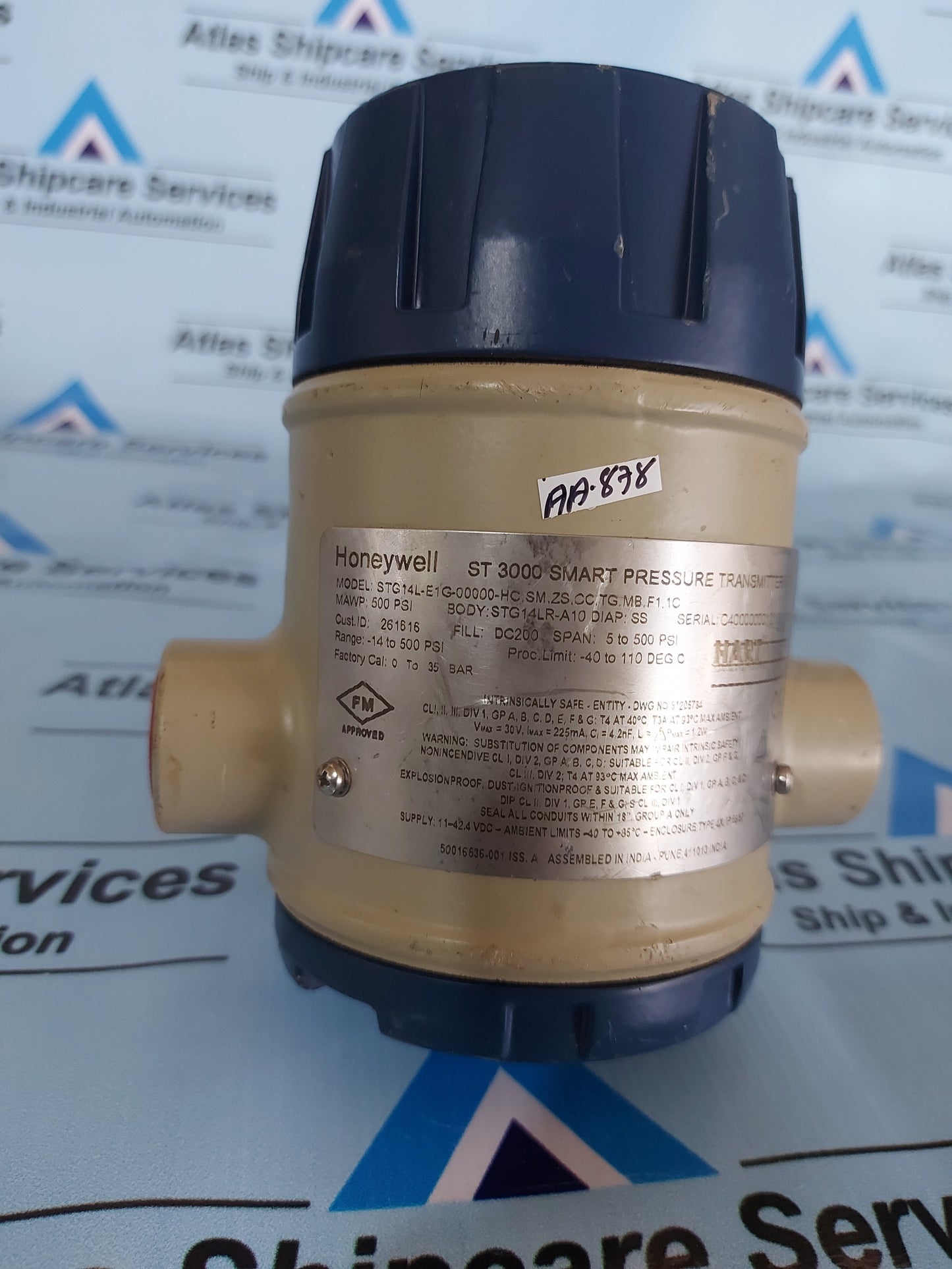 HONEYWELL STG14L-E1G-00000-HC,SM,ZS,CC,TG,MB,F1,1C ST 3000 SMART PRESSURE TRANSMITTER