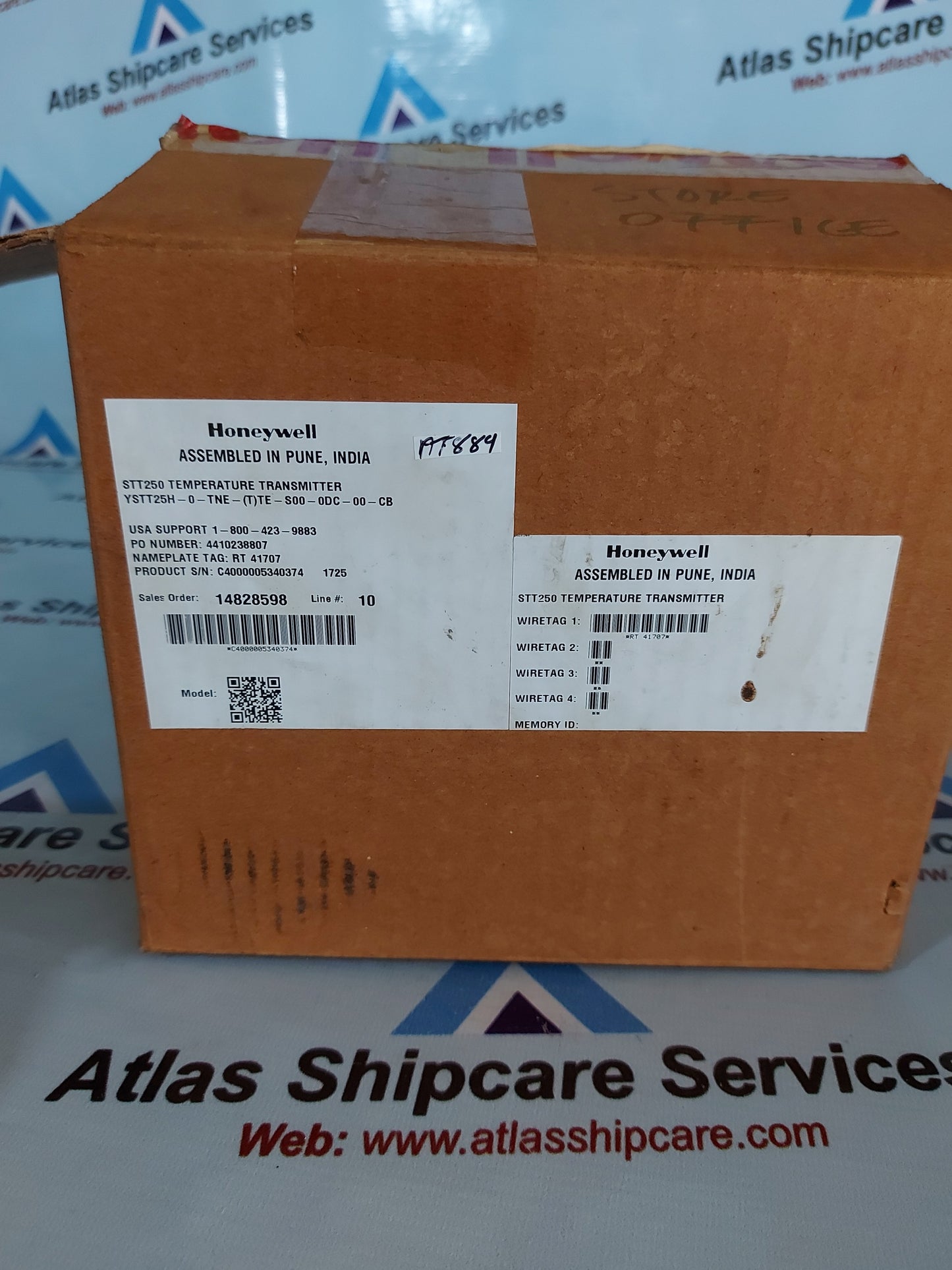 HONEYWELL STT25H-0-THE-TTE-S00-0DC-00-CB TEMPERATURE TRANSMITTER