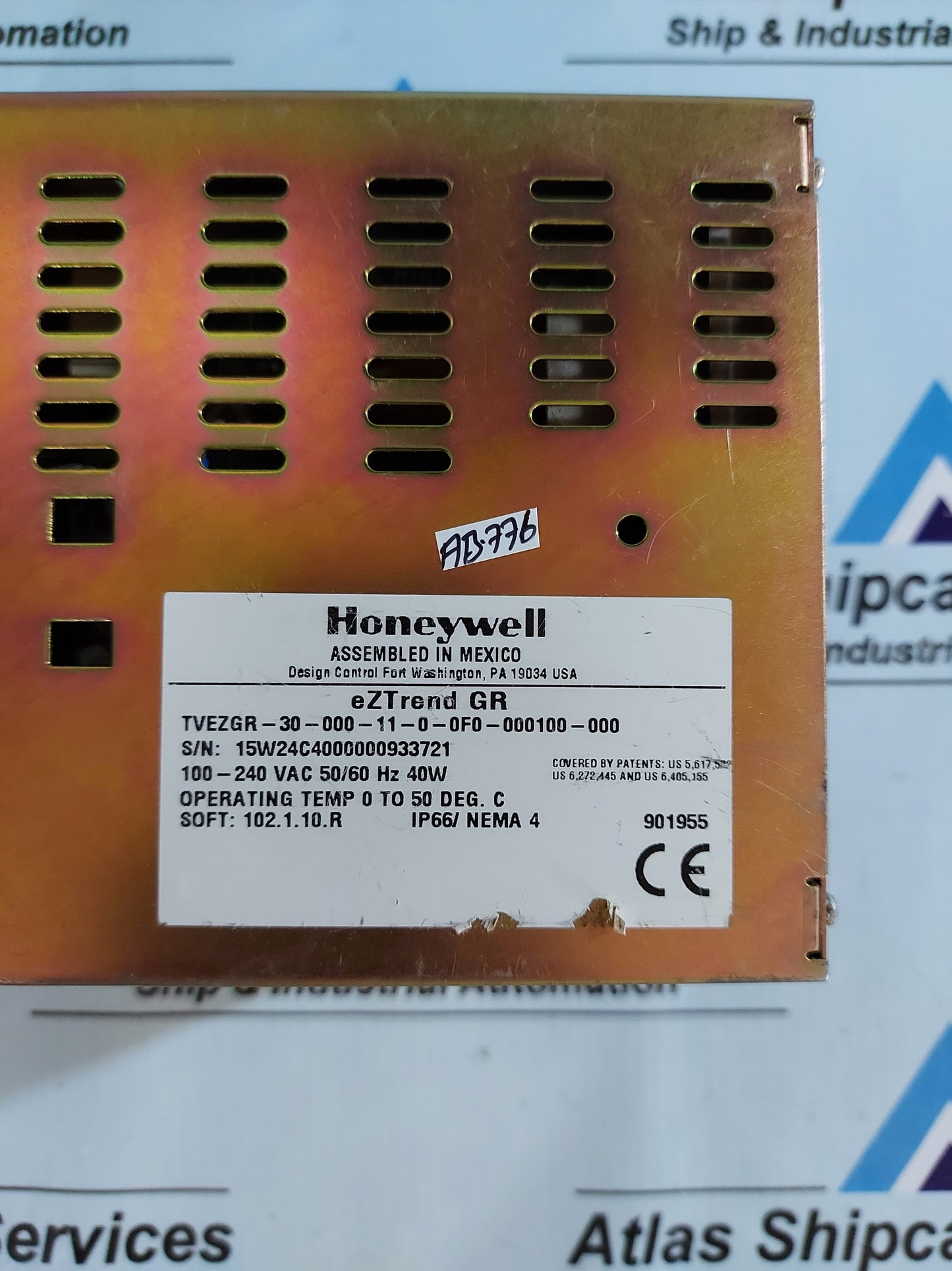 HONEYWELL eZTREND GR GRAPHIC RECORDER TVEZGR-30-000-11-0-0F0-000100-000