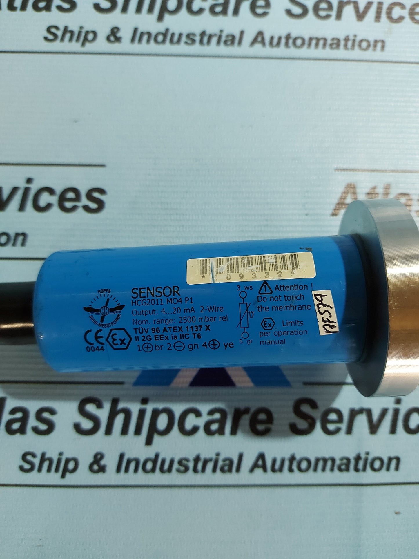 HOPPE HCG2011 M04 P1 PRESSURE SENSOR 2500 MBAR