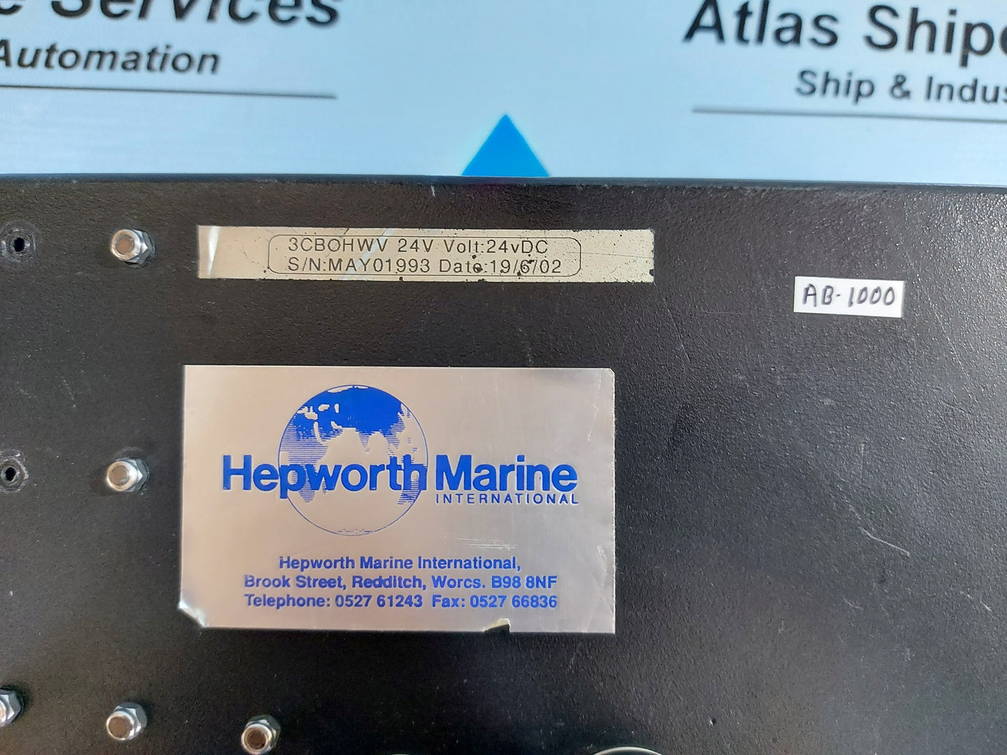 HOPWORTH MARINE 3CBOHWV WINDOW WIPER CONTROL
