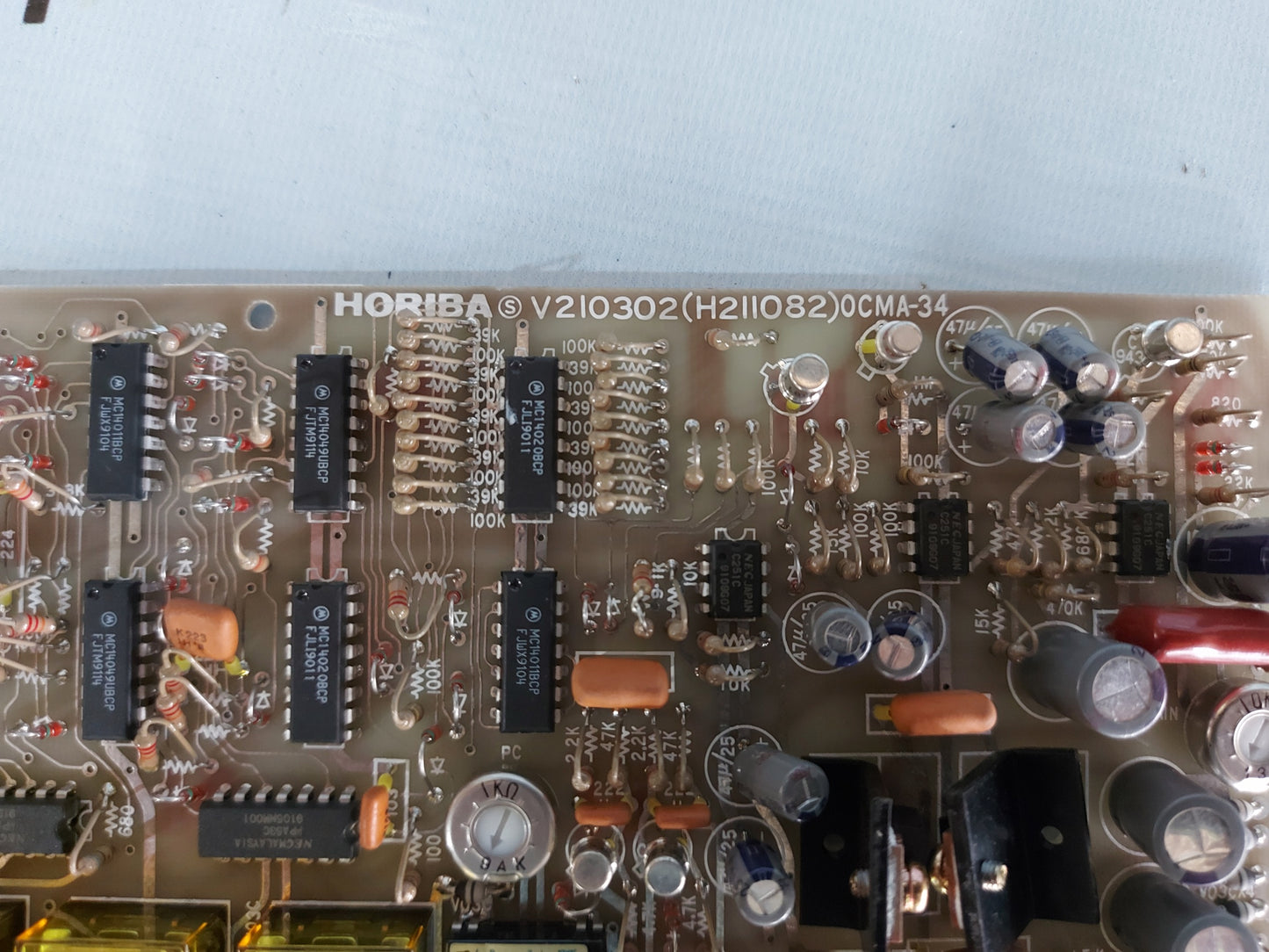 HORIBA V210302(H211082)0CMA-34 PCB CARD
