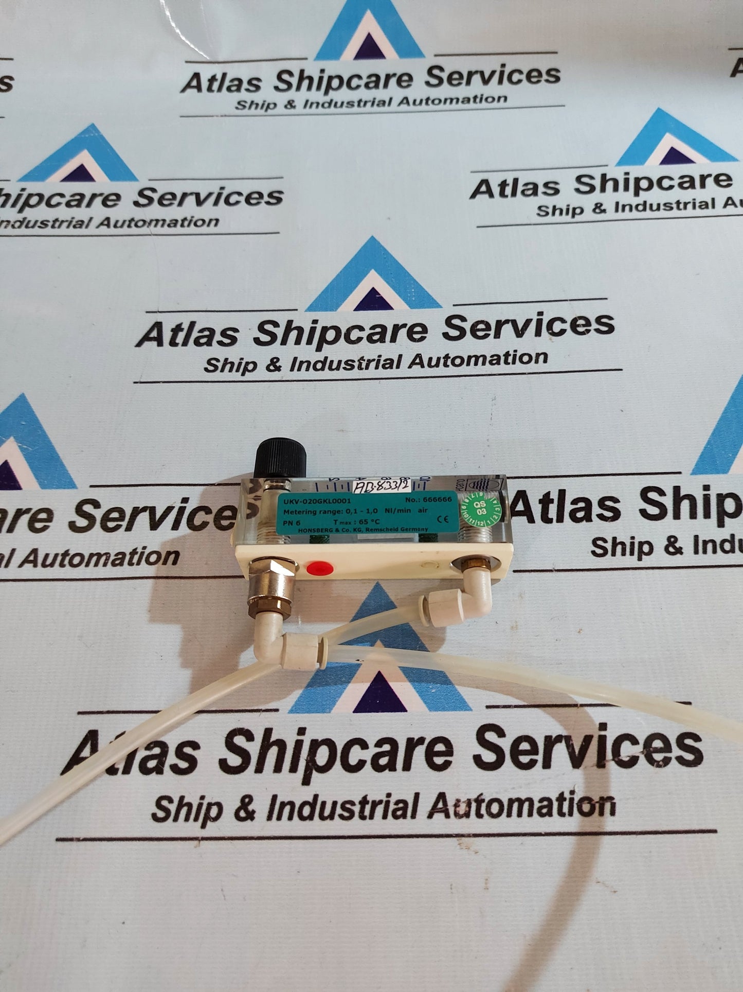 HOSCO UKV-020GKL0001 FLOWMETER