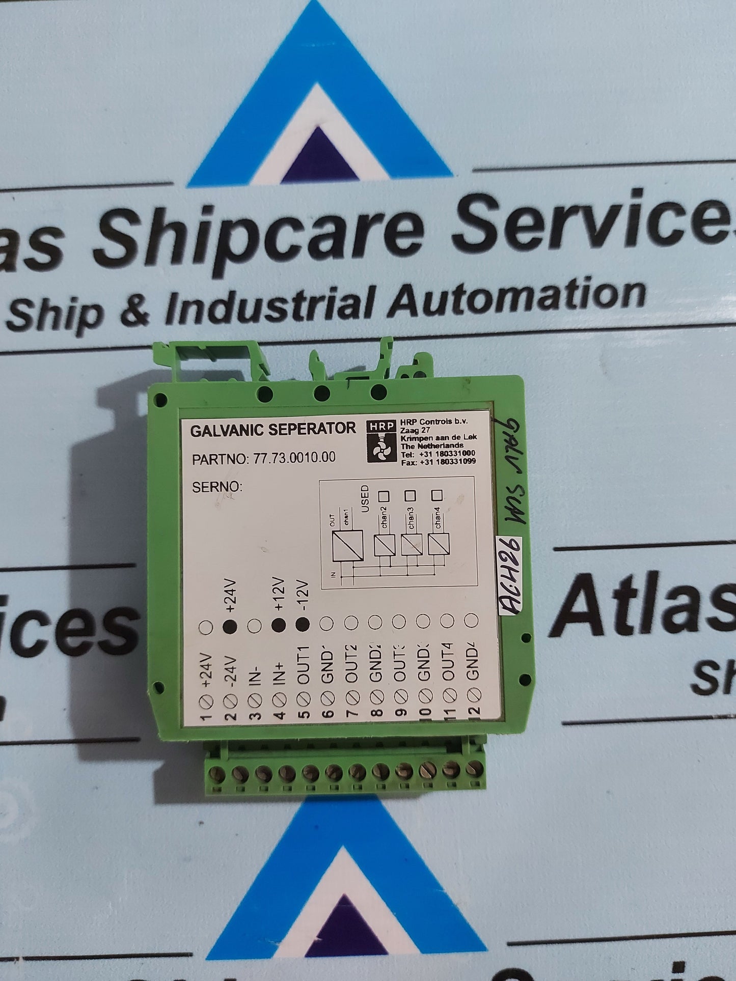 HRP CONTROLS 77.73.0010.00 GALVANIC SEPERATOR