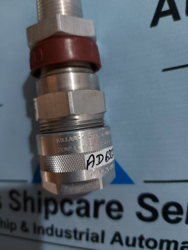 HUBBELL KILLARK CMCXAA050 CABLE GLAND FOR METAL CLAD CABLE NPT SIZE 1/2"