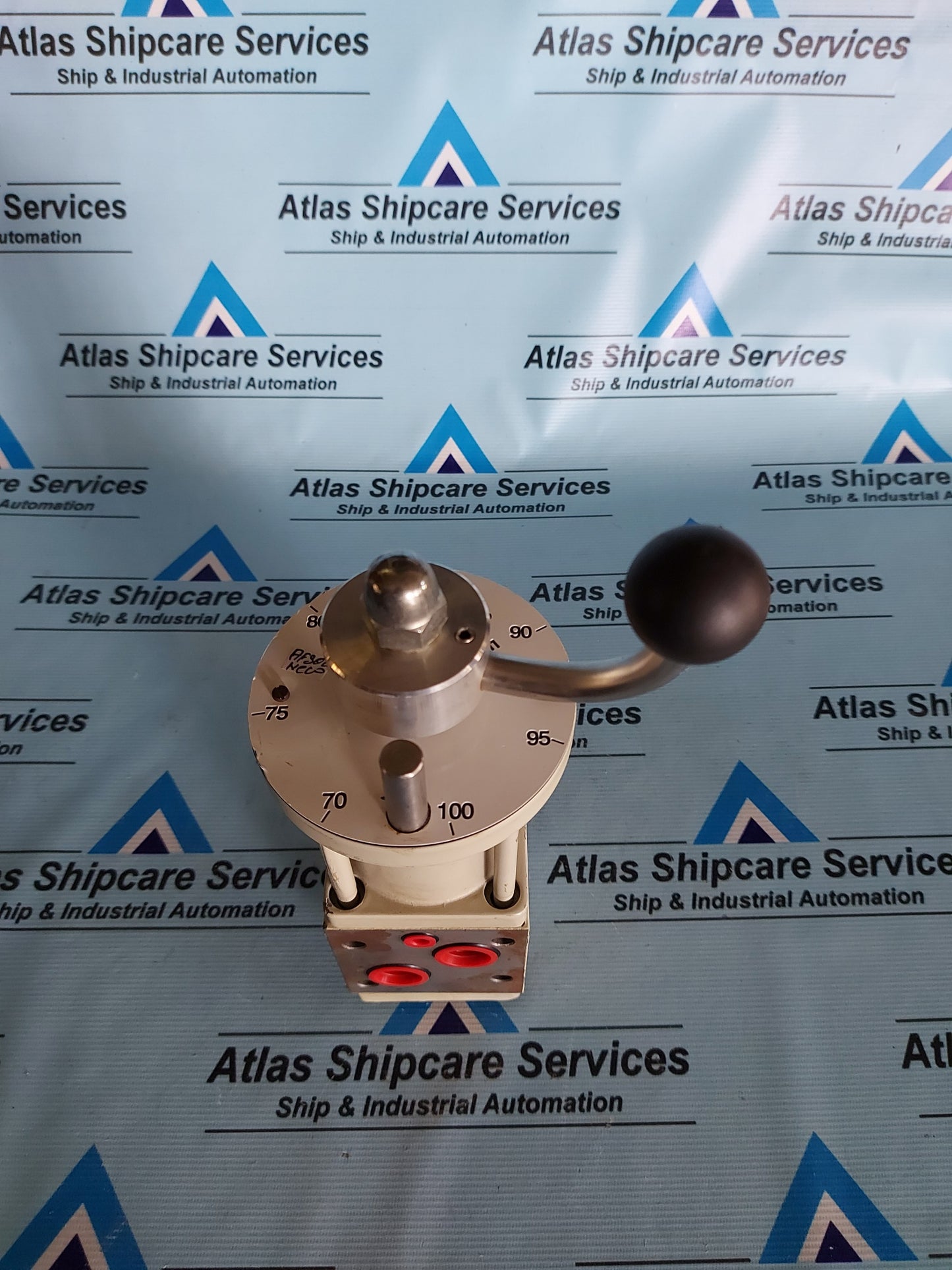 HYDRANOR KONGSBERG 3SVB44L-49490 350 BAR MARINE HYDRAULIC VALVE