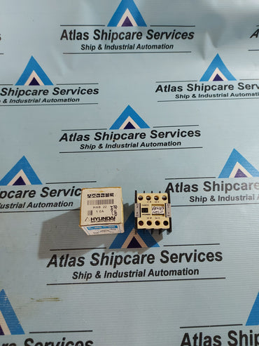 HYUNDAI HAB22 AUXILIARY CONTACT BLOCK Ith=16A 660V~