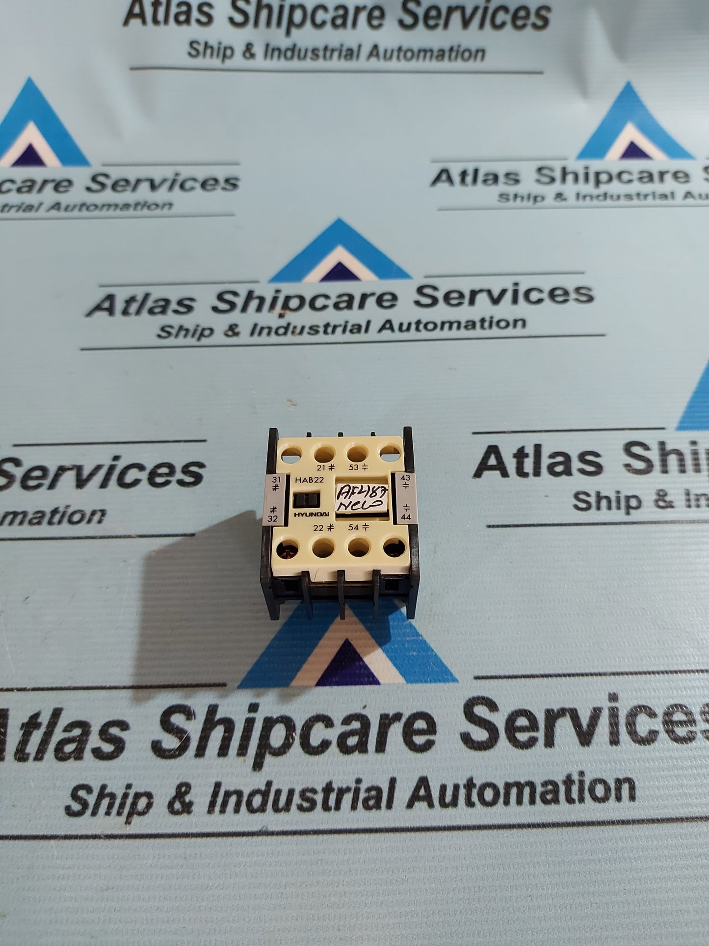 HYUNDAI HAB22 AUXILIARY CONTACT BLOCK Ith=16A 660V~