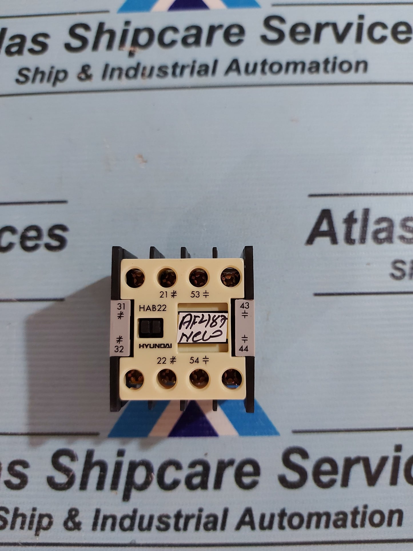 HYUNDAI HAB22 AUXILIARY CONTACT BLOCK Ith=16A 660V~