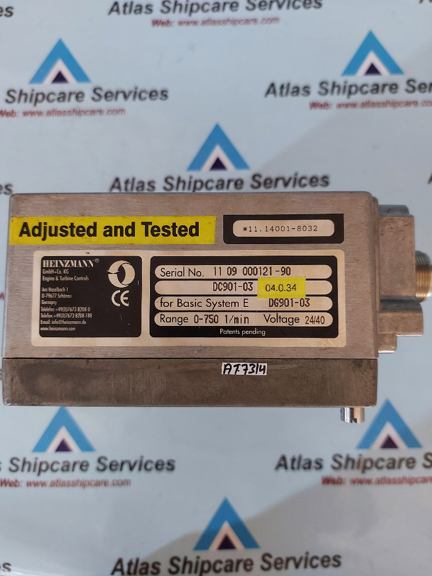 Heinzmann DC901-03 04.0.34 Control Unit