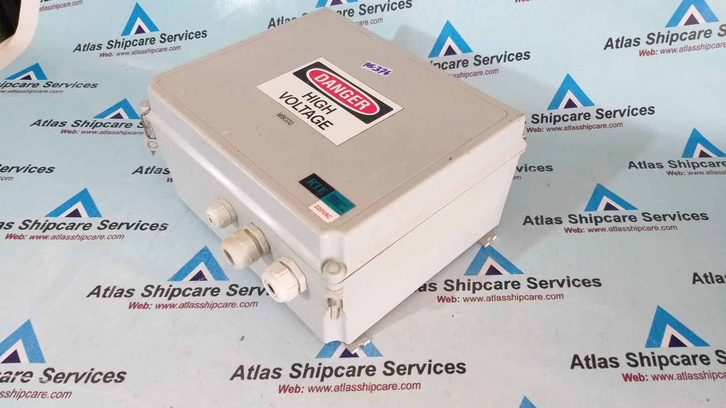 Hoffman A-12106CHQREG Enclosure W/Power Supply