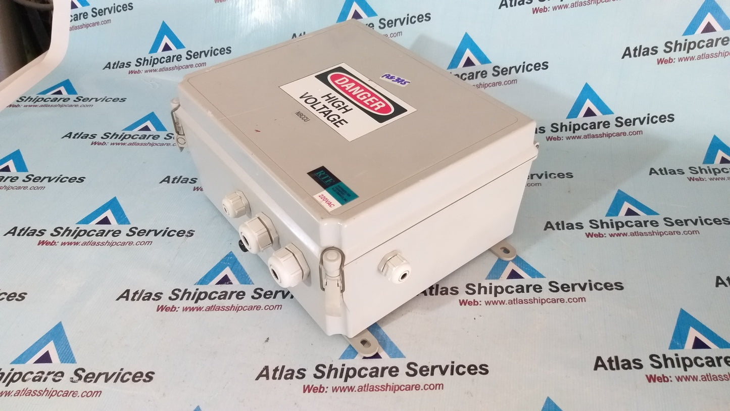 Hoffman A-12106CHQRFG Enclosure W/Power Supply