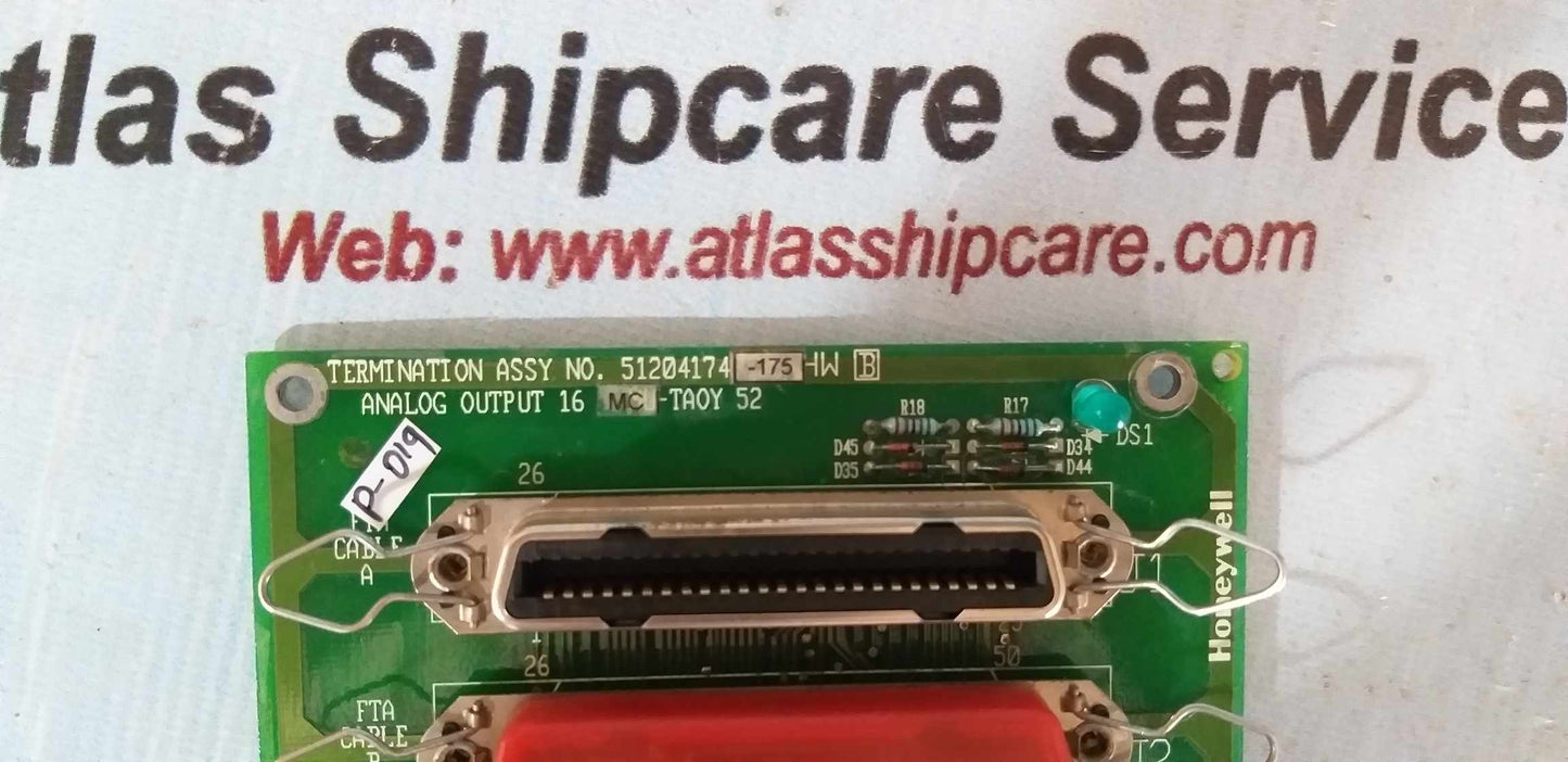 Honeywell 51204174-175 Analog Output 16 MC-TAOY 52