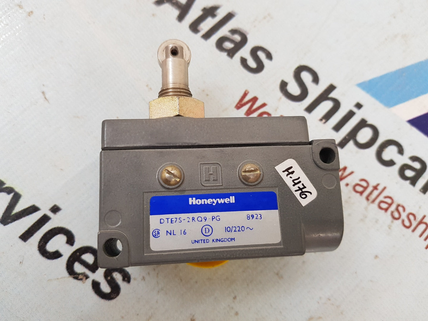 Honeywell DTE7S-2RQ9-PG Micro Switch H476
