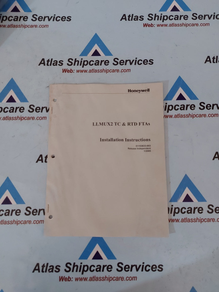 Honeywell MC-TAMR04 Low Level Analog Input Multiplexer