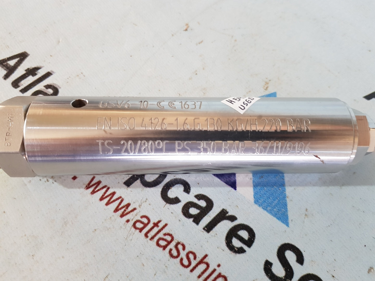 Hydac GSV6-10-CE1637 Accumulator Safety Valve H542