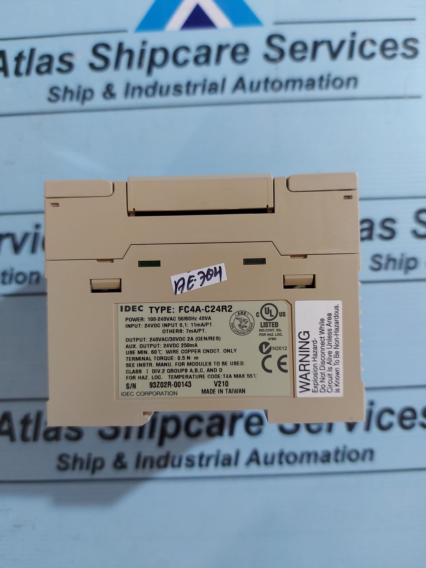 IDEC FC4A-C24R2 MICRO SMART PLC CPU