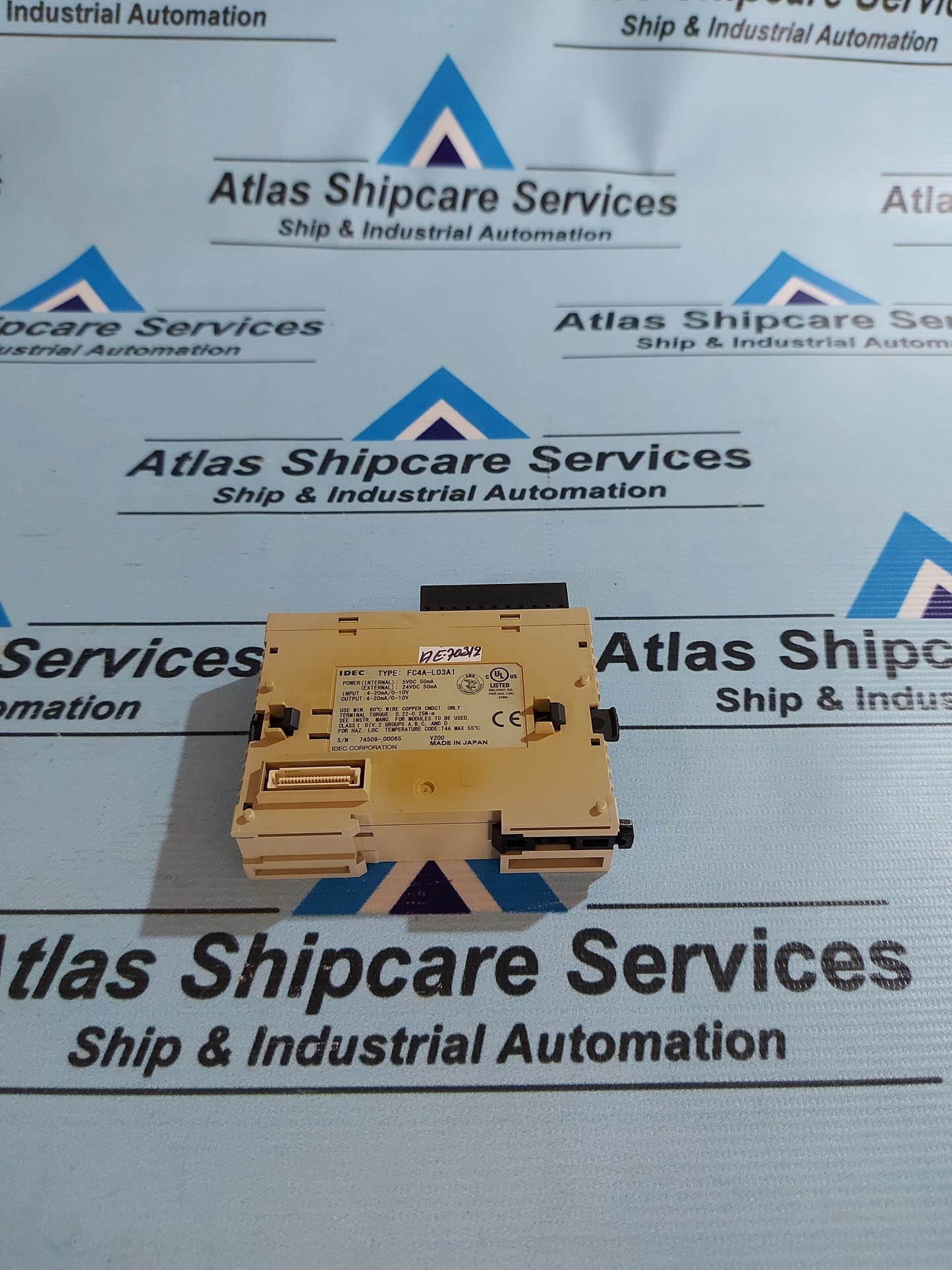 IDEC FC4A-L03A1 ANALOG I/O MODULE