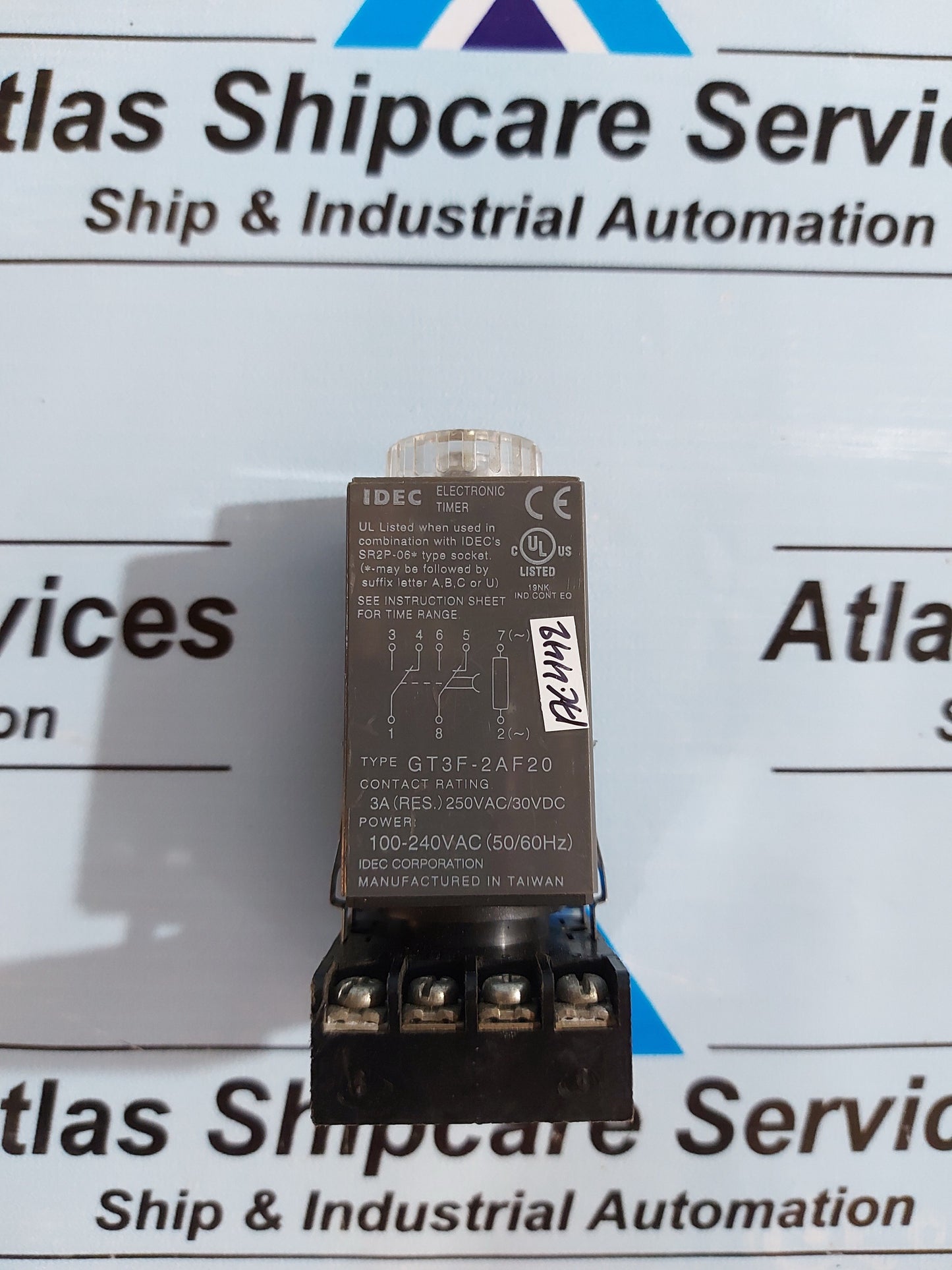 IDEC GT3F-2AF20 ELECTRONIC TIMER-COUNTER 3A,250VAC