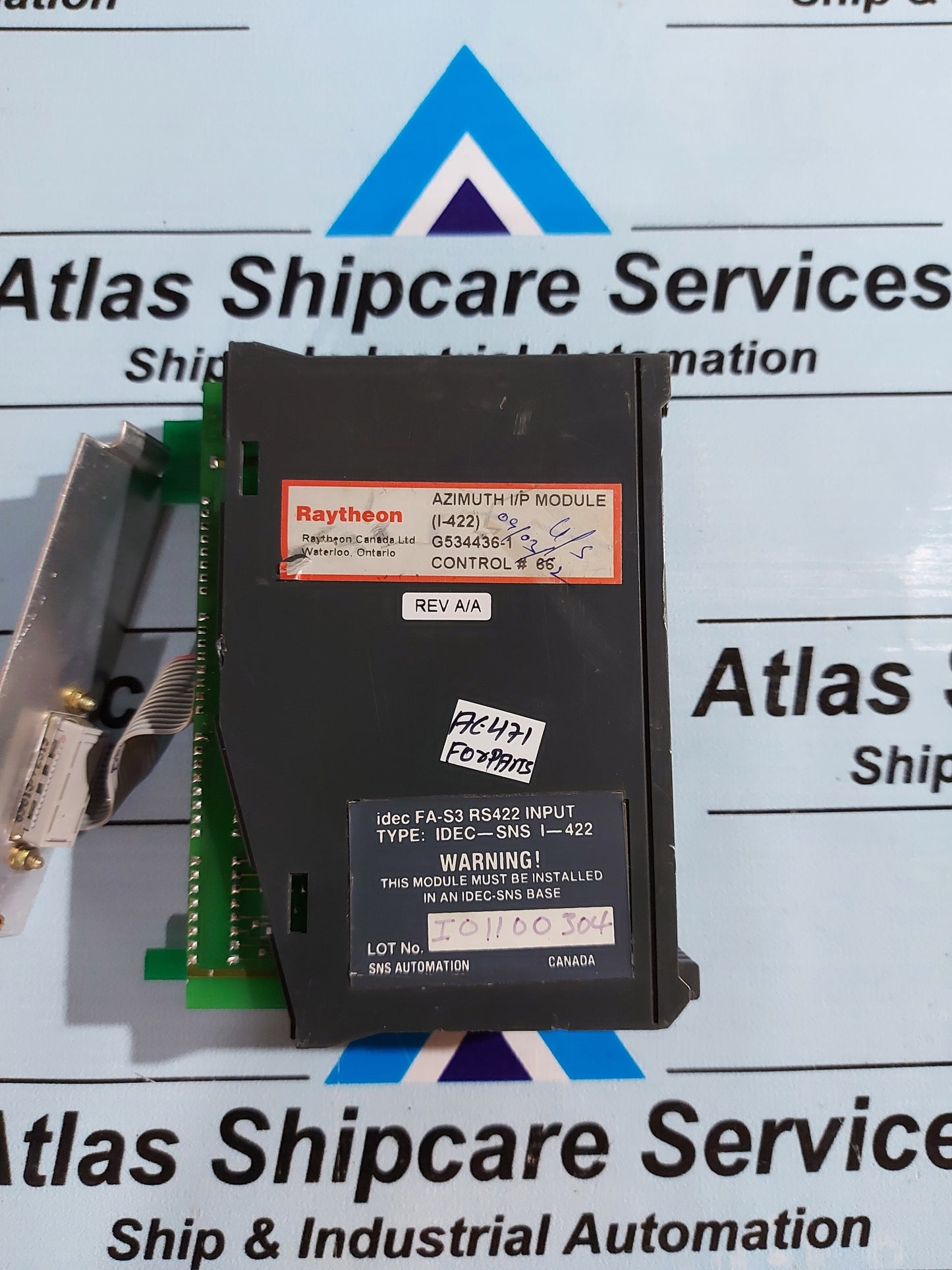 IDEC IDEC-SNS I-422 FA-3S RS422 INPUT MODULE