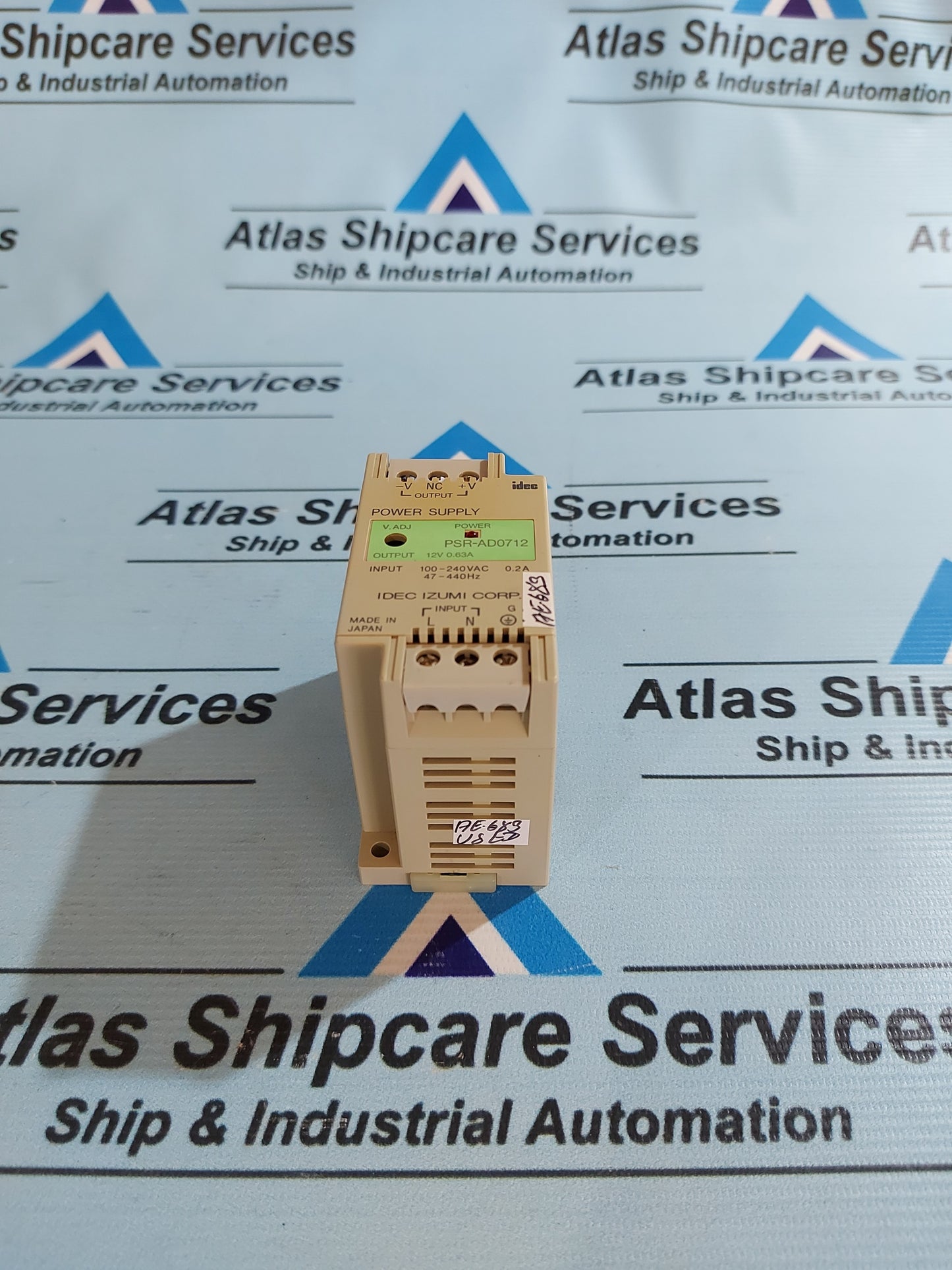 IDEC IZUMI PSR-AD0712 DC OUTPUT POWER SUPPLY