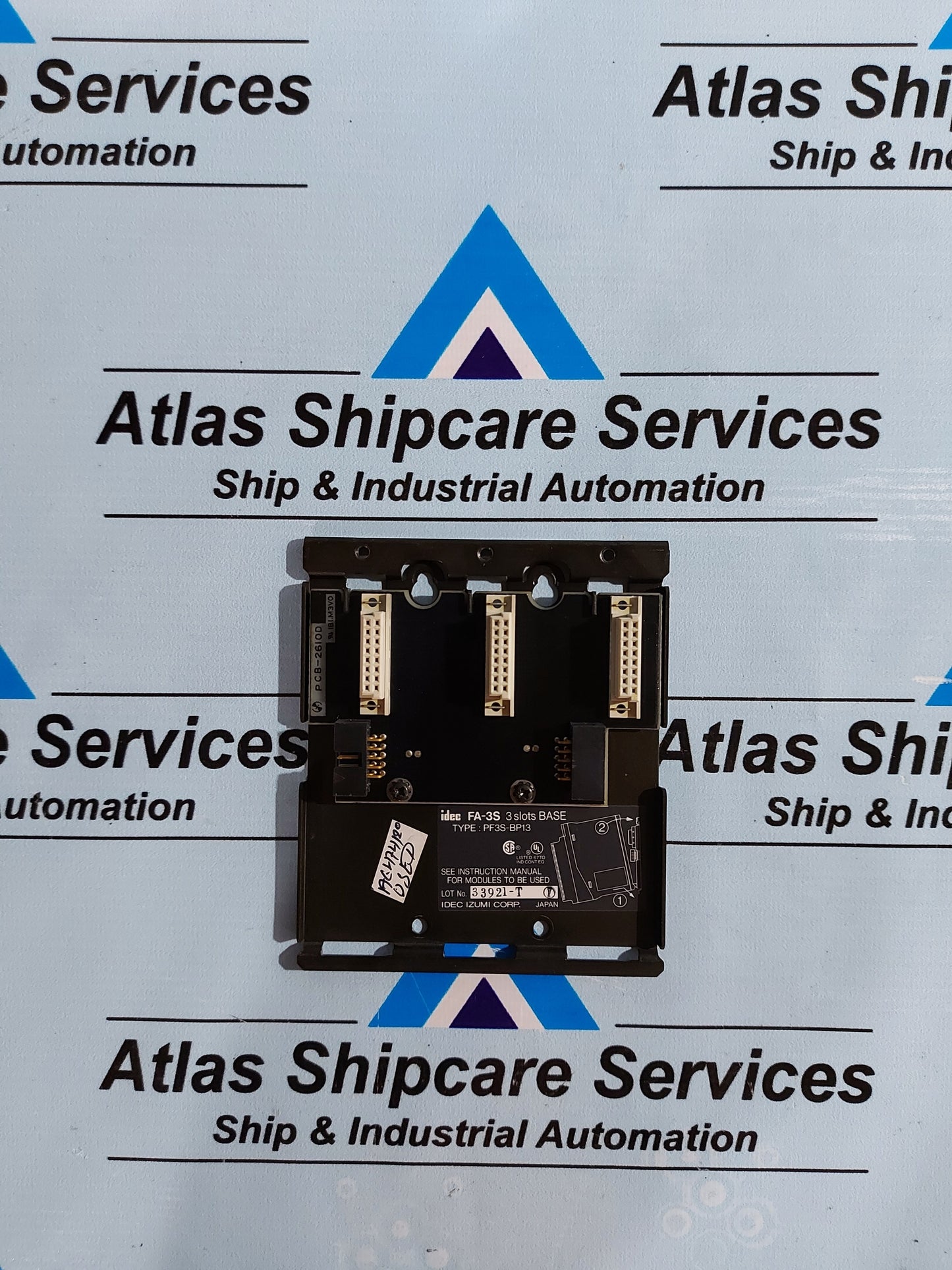 IDEC PF3S-BP13 FA-3S 3SLOTS BASE