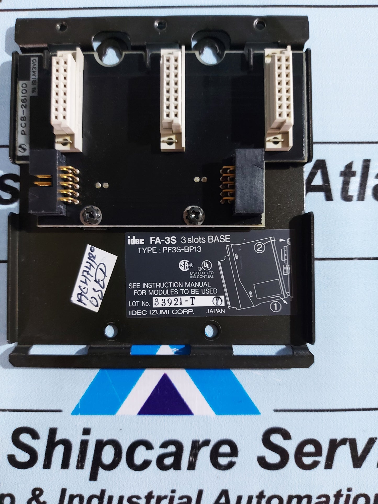 IDEC PF3S-BP13 FA-3S 3SLOTS BASE