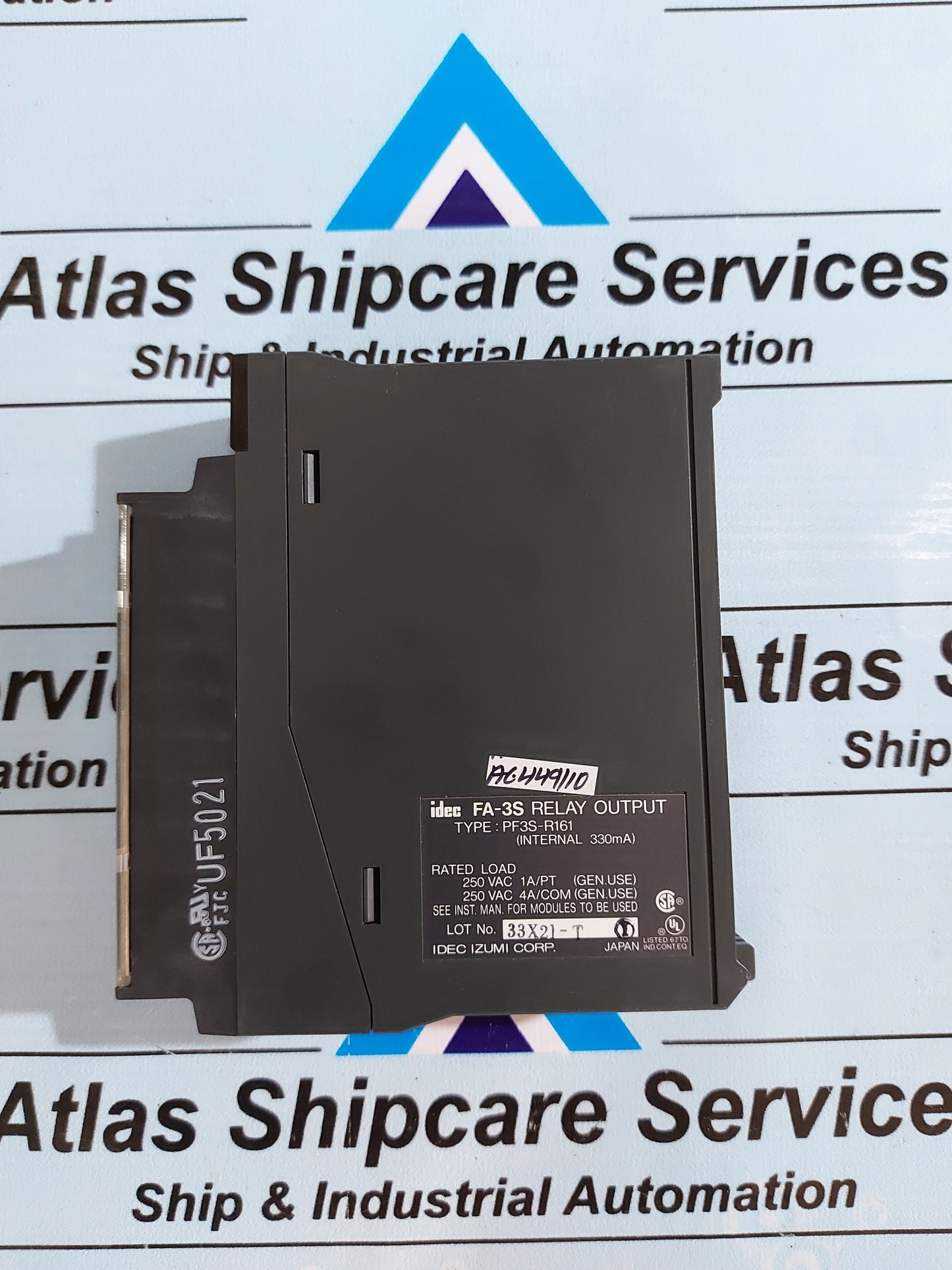 IDEC PF3S-R161 FA-3S RELAY OUTPUT MODULE