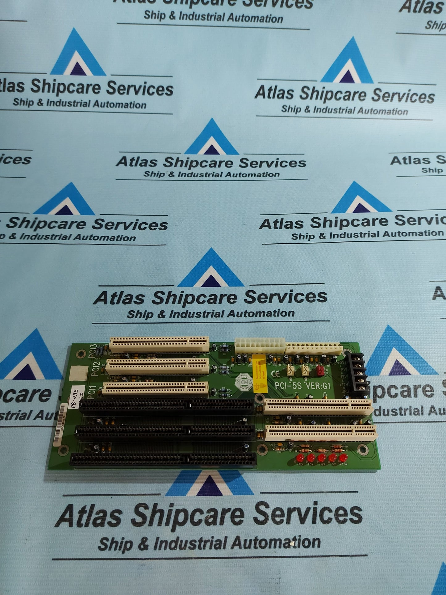 IEI PCI-5S VER.G1 PCI BACK PLANE PCB CARD PB295