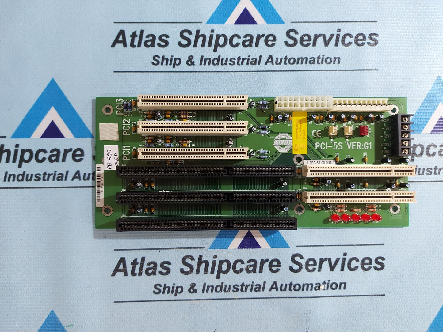 IEI PCI-5S VER.G1 PCI BACK PLANE PCB CARD PB295