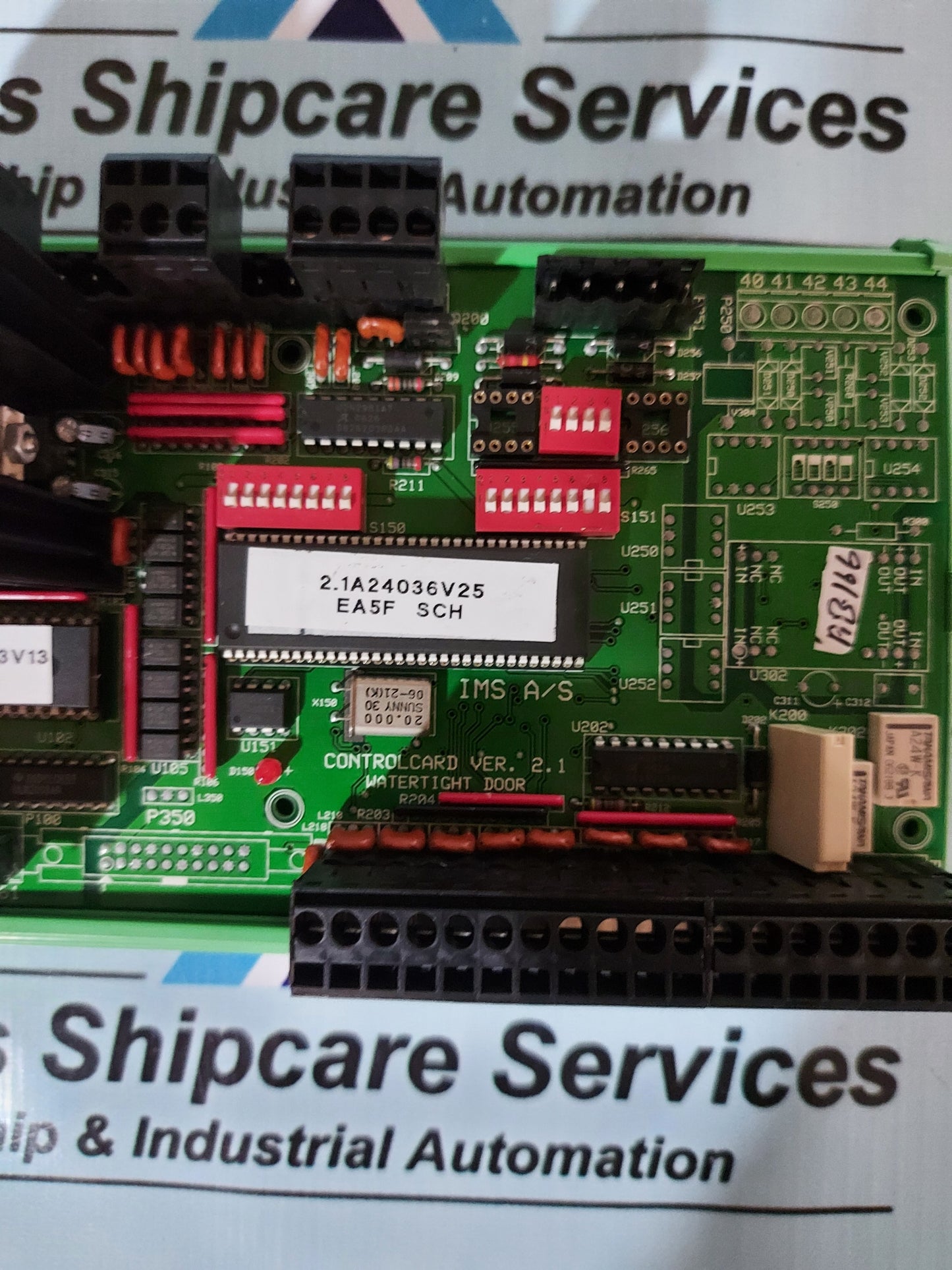 IMS CONTROLCARD VER. 2.1 WATERTIGHT DOOR