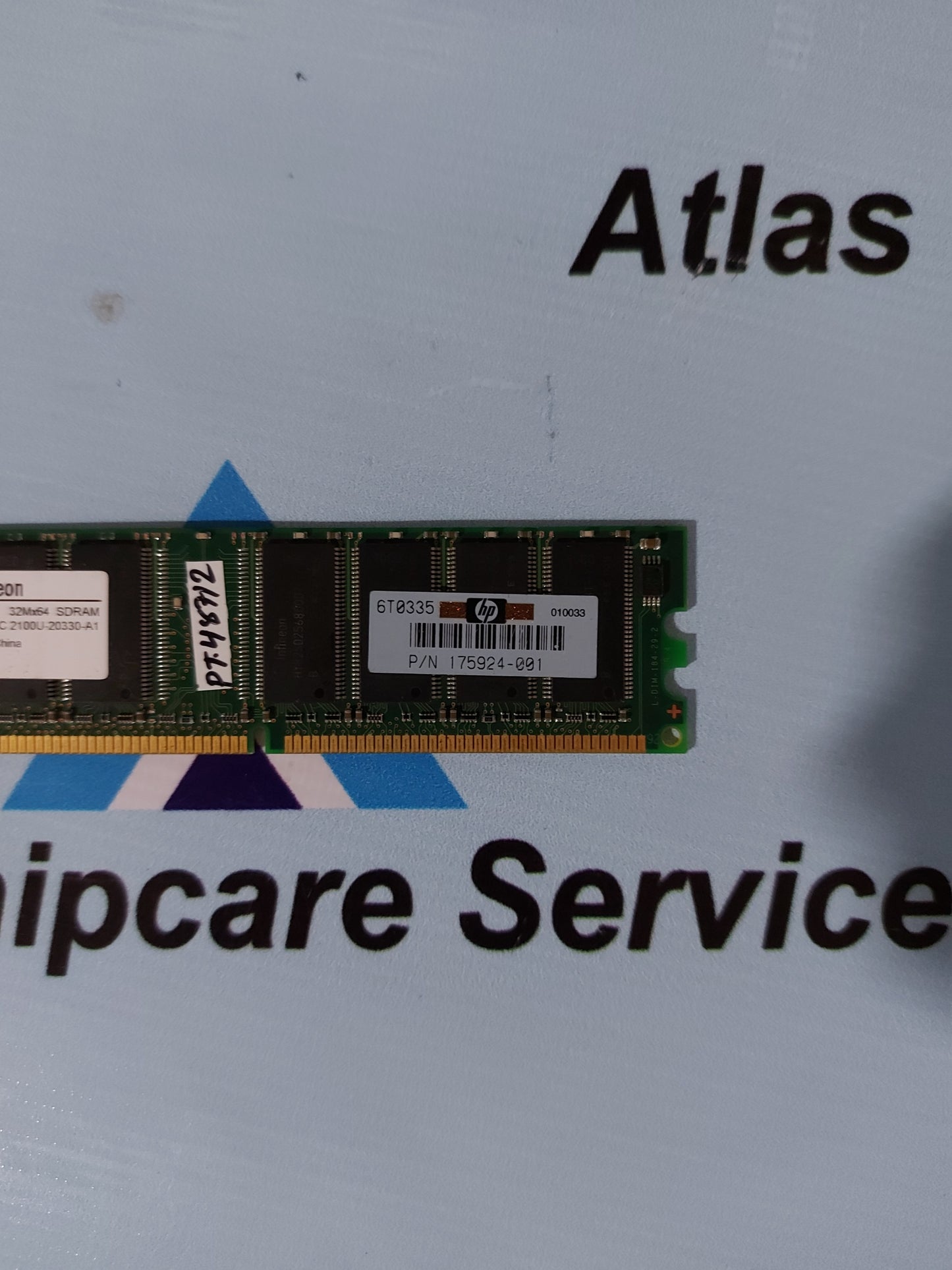 INFINEON 256MB DDR 266 CL2 PC 2100U-20330-A1 32Mx64 SDRAM