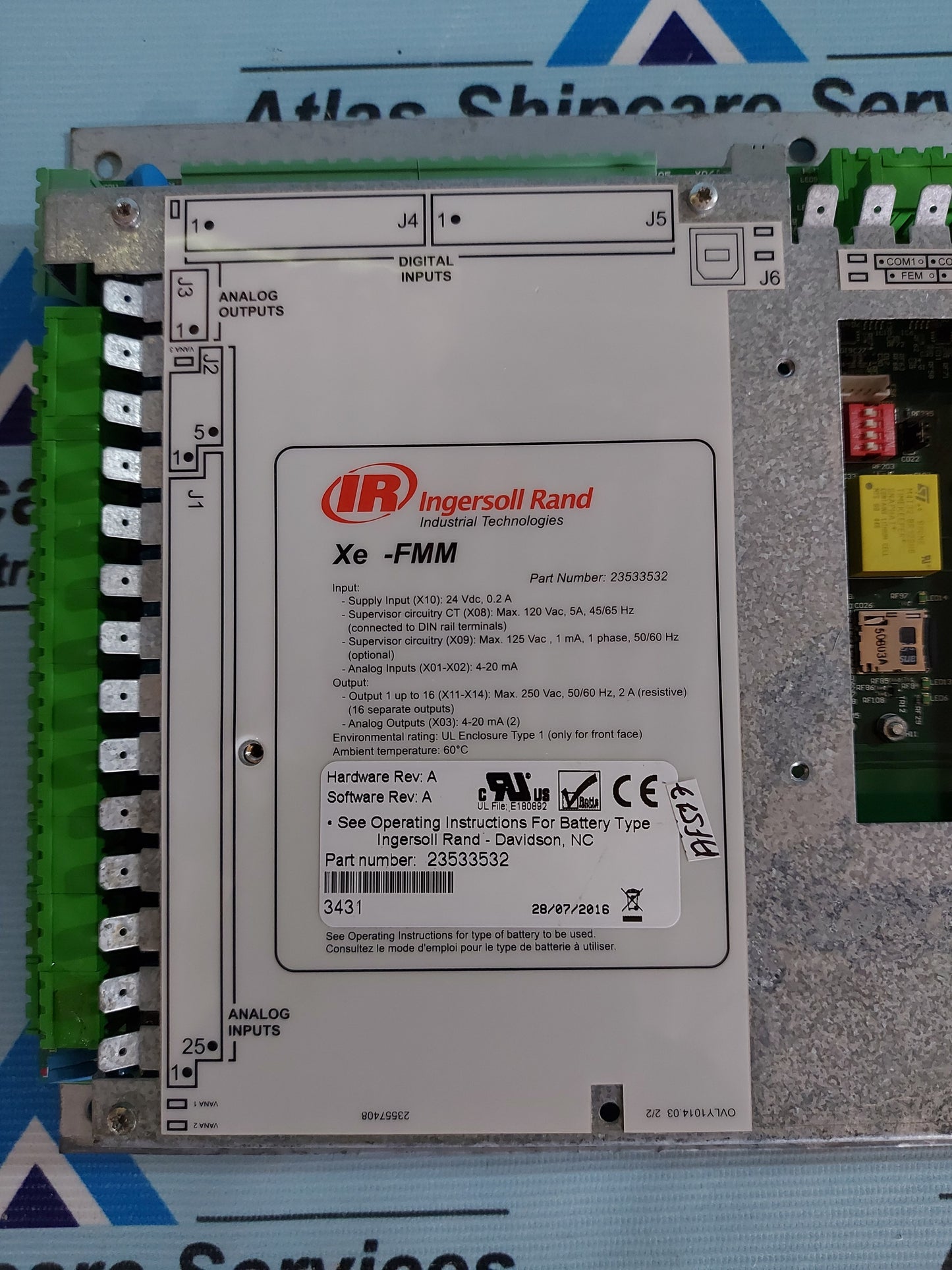 INGERSOLL RAND XE-FMM CONTROLLER 23533532