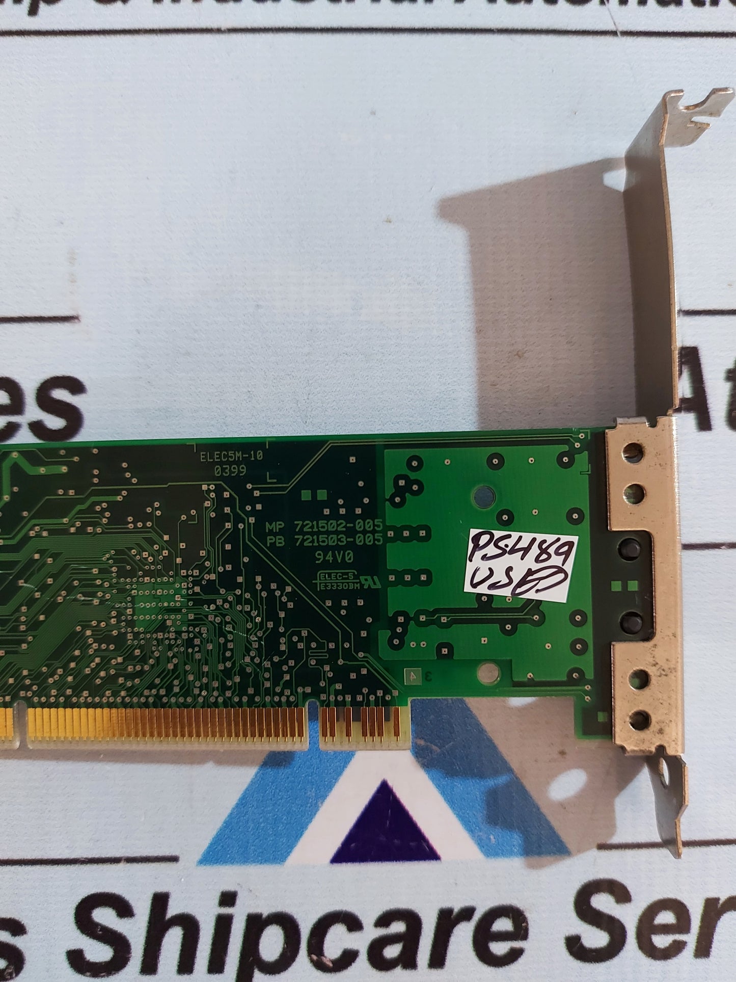 INTEL 721383-006 PCI 100TX ETHERNET ADAPTER