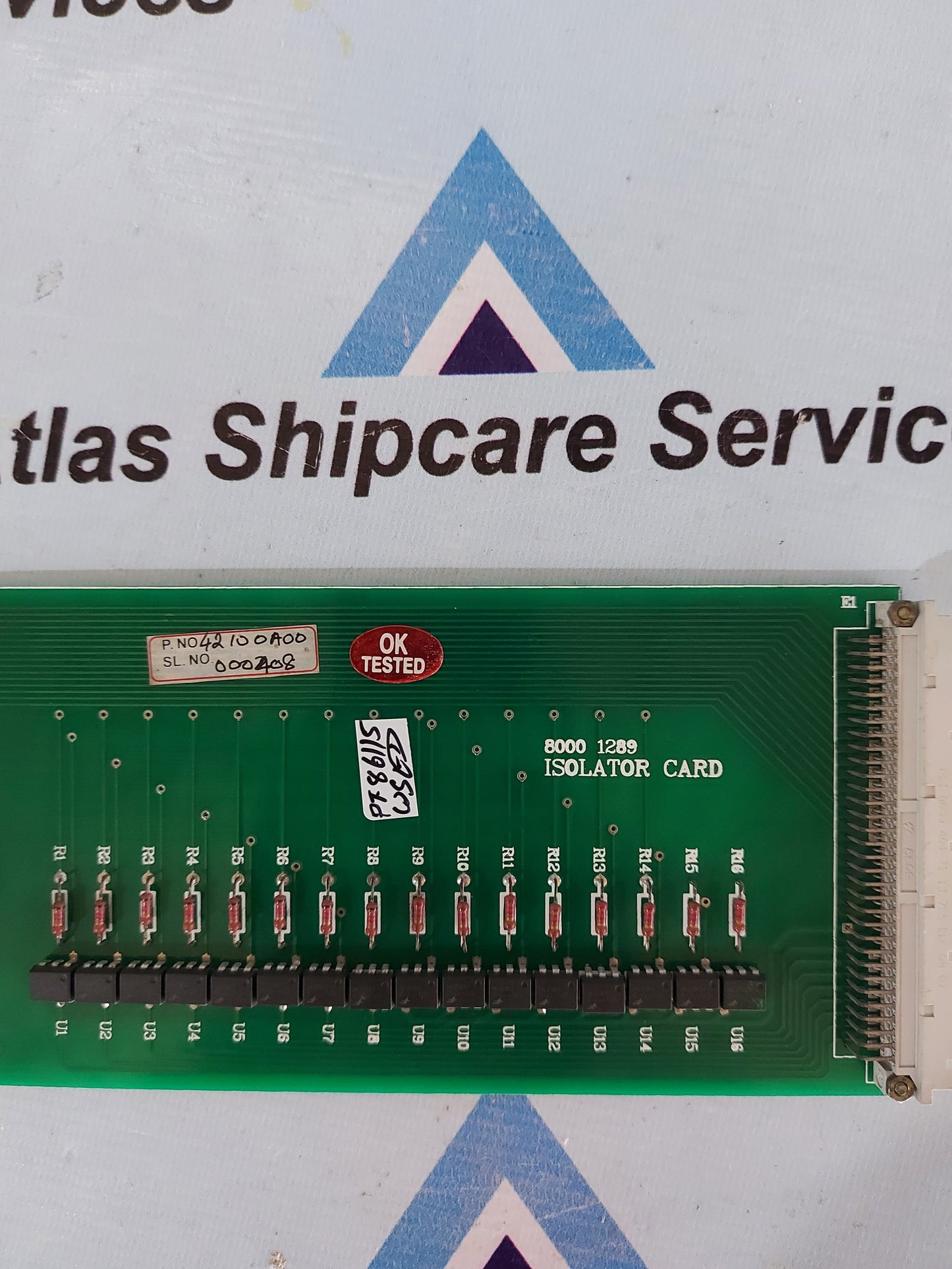 ISC 2100 ISOLATION CARD 8000 1289