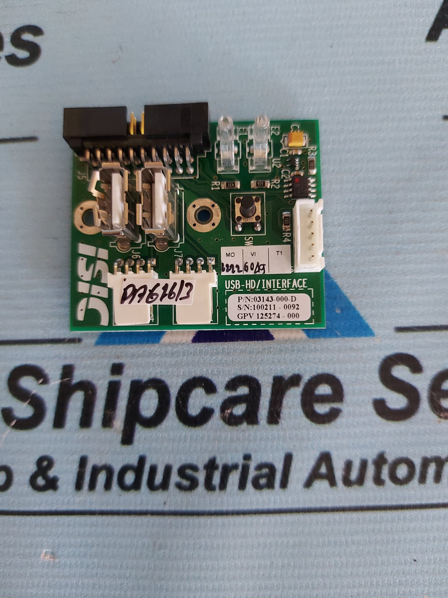 ISIC 03143-000-D USB-HD/INTERFACE BOARD
