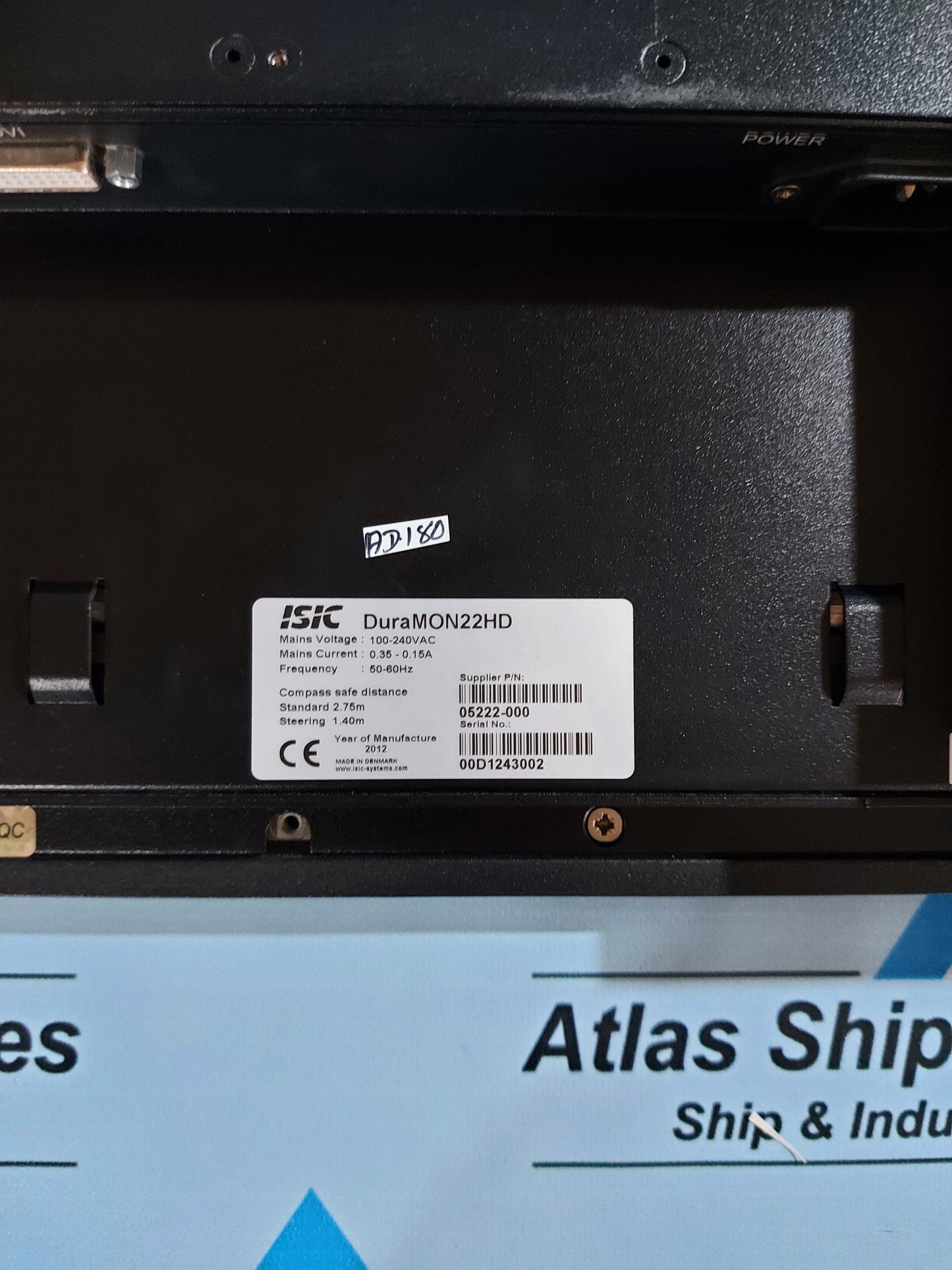 ISIC DURAMON22HD 22" LED MONITOR