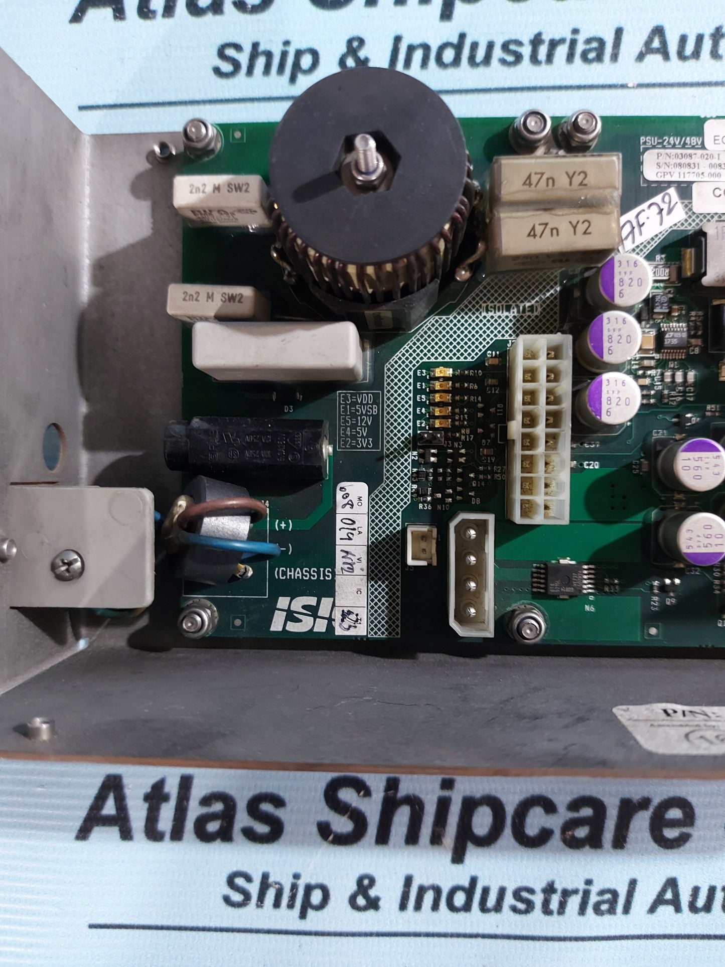 ISIC PSU-24V/48V 03087-020-I SWITCHING POWER SUPPLY
