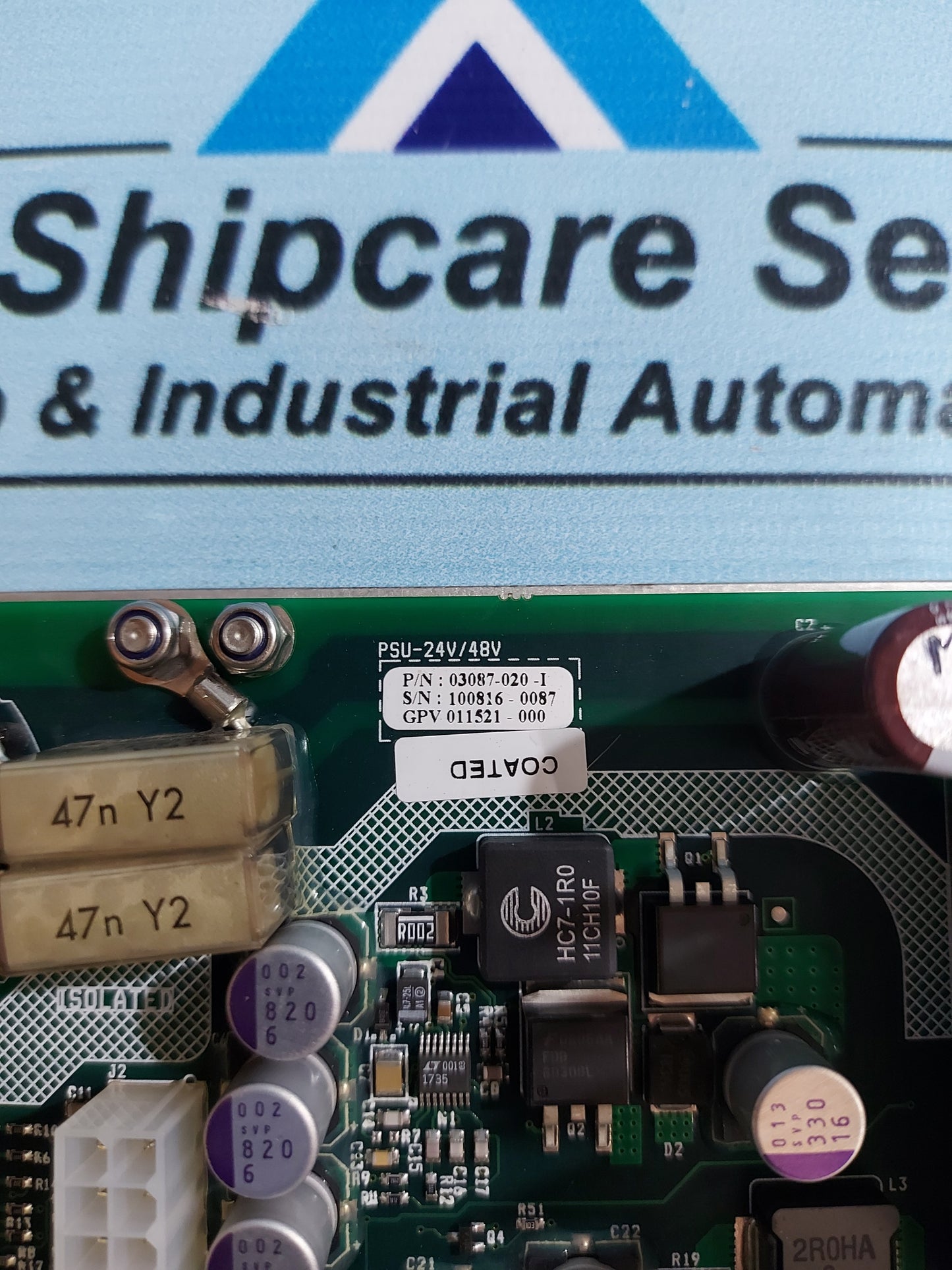 ISIC PSU-24V/48V 03087-020-I SWITCHING POWER SUPPLY