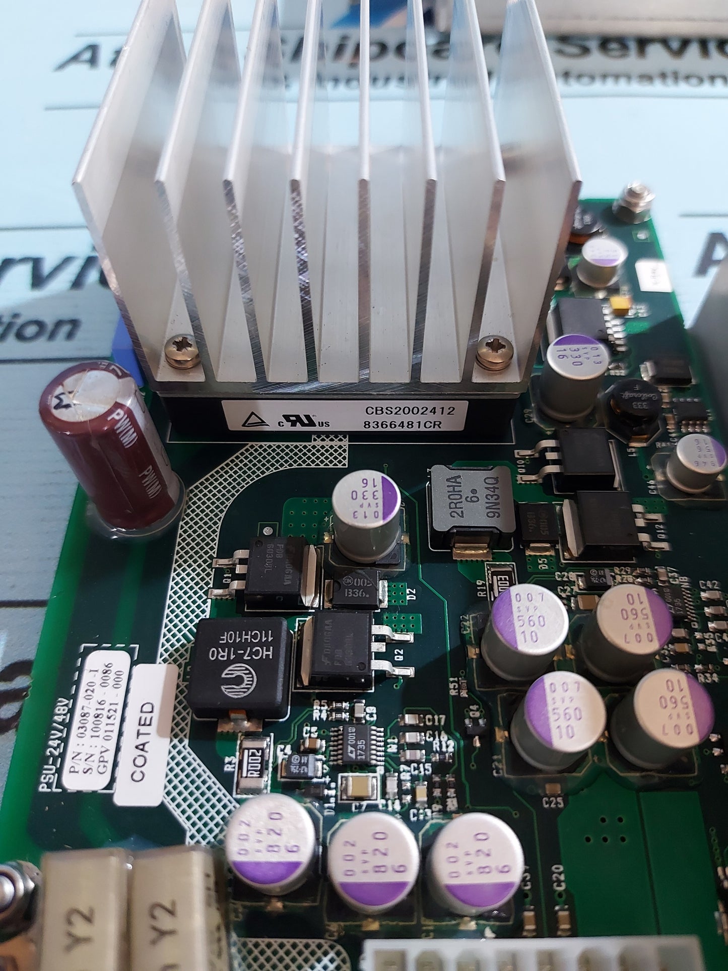 ISIC PSU-24V/48V 03087-020-I SWITCHING POWER SUPPLY