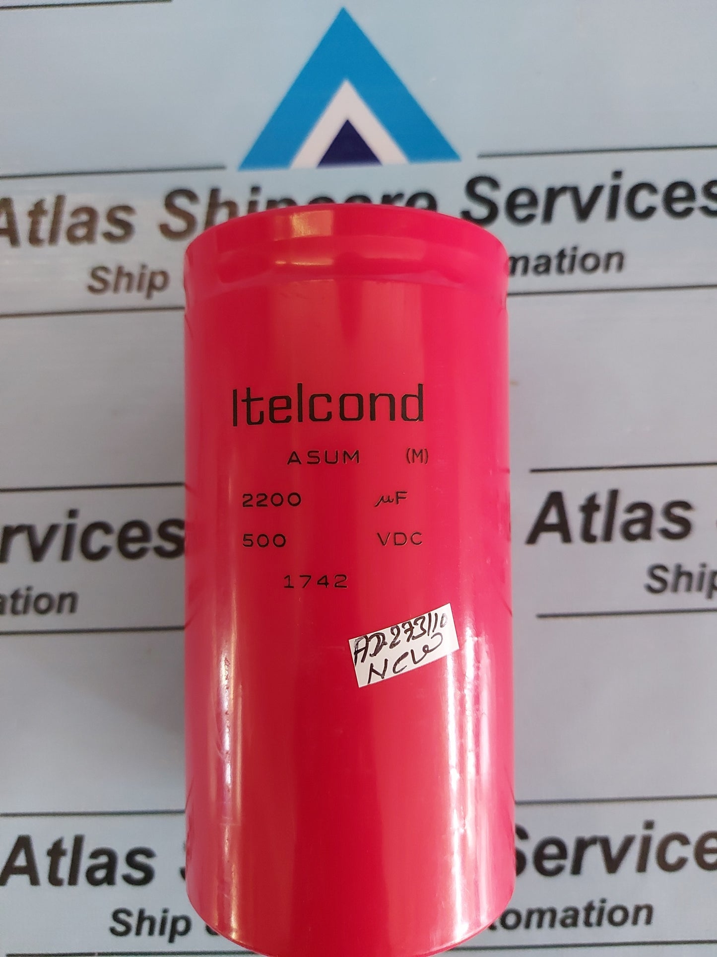 ITELCOND 2200 uF 500 VDC CAPACITOR