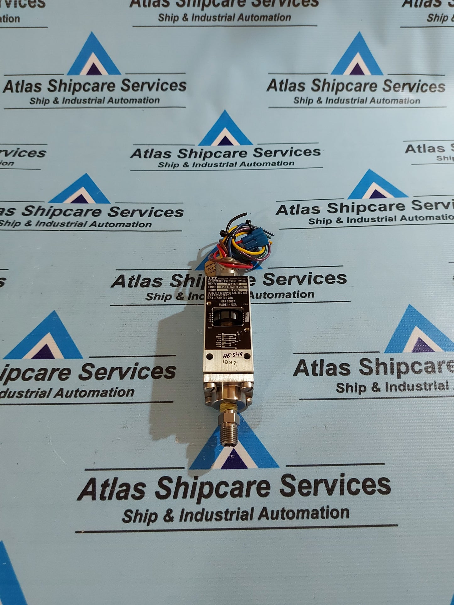 ITT 132P47CC6R ADJUSTABLE PRESSURE SWITCH