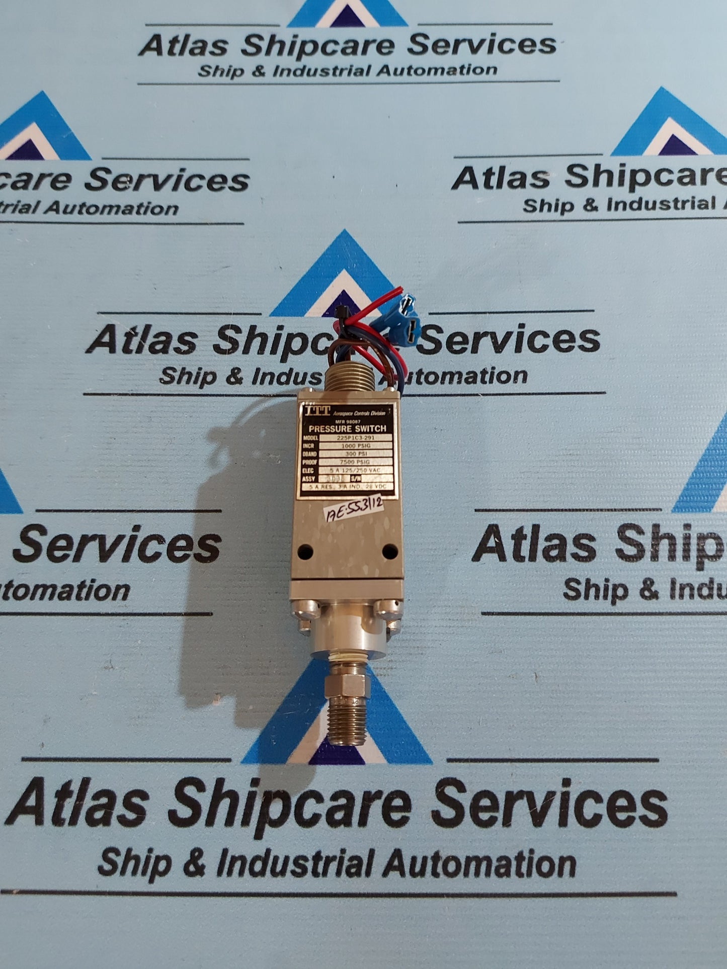 ITT 225P1C3-291 PRESSURE SWITCH