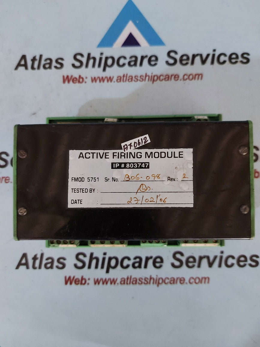 Inductotherm FMOD 5751 Active Firing Module